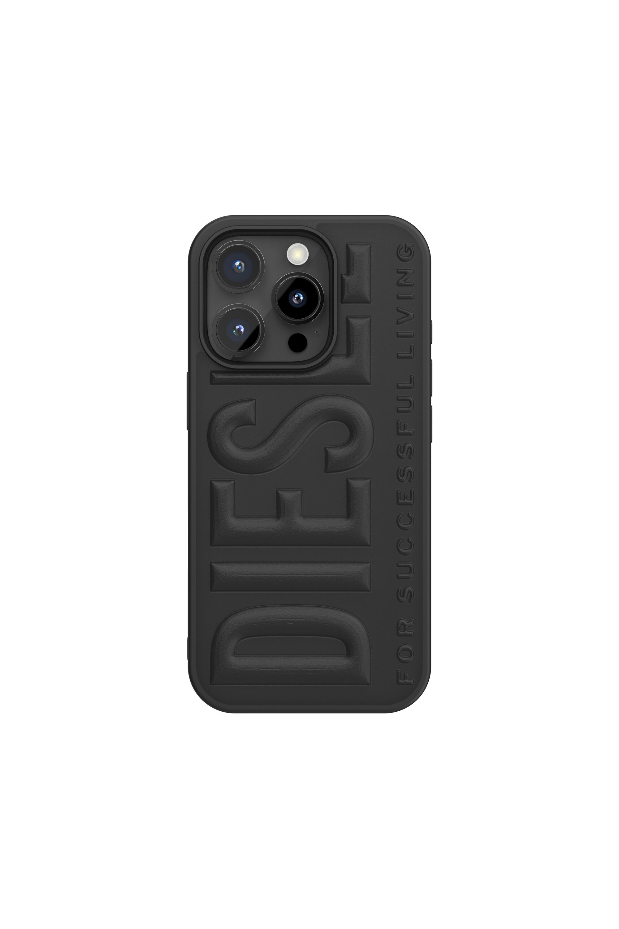 Women's 3D Biscotto Case for iP 16 Pro | Black | Diesel