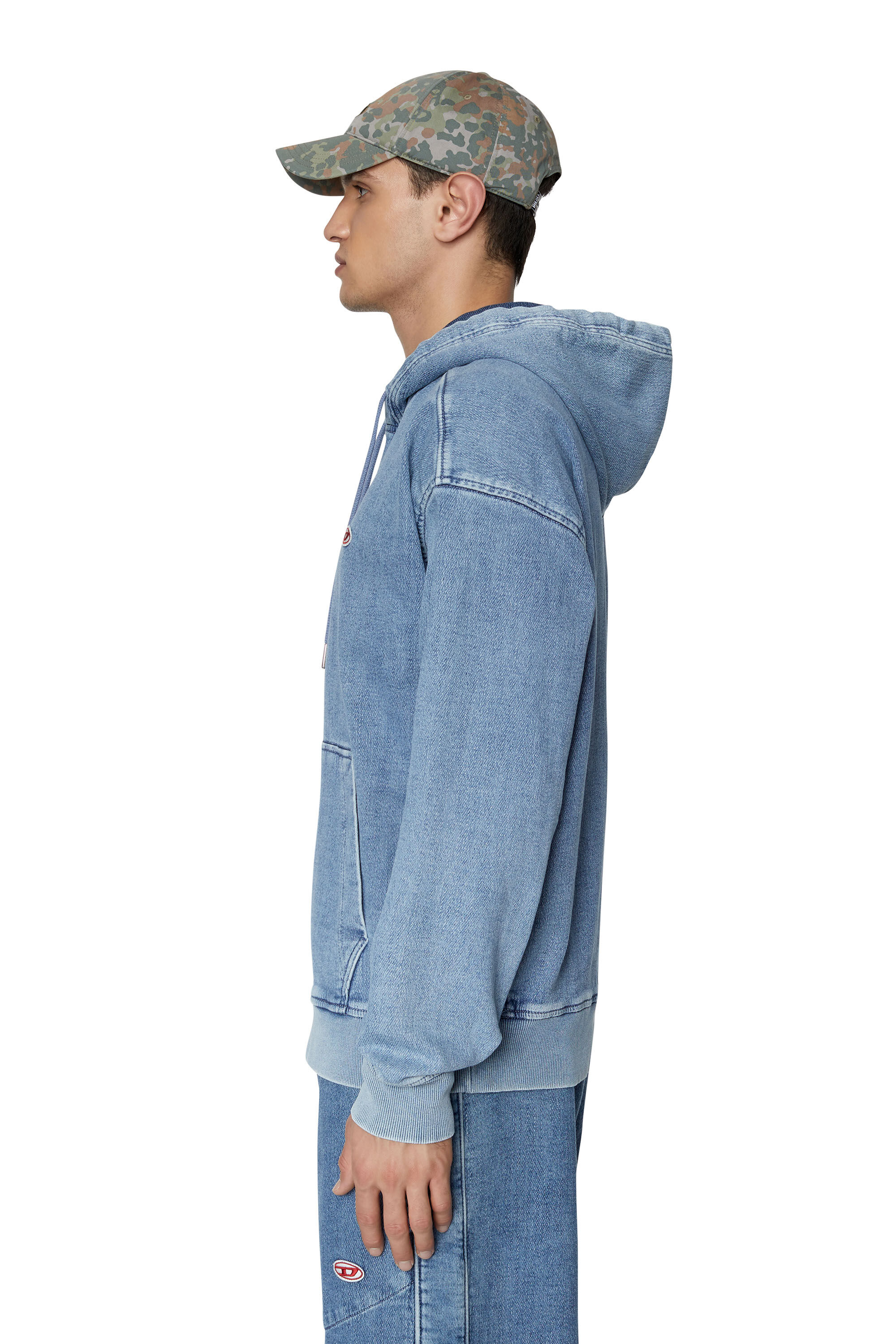 Denim hoodie shop