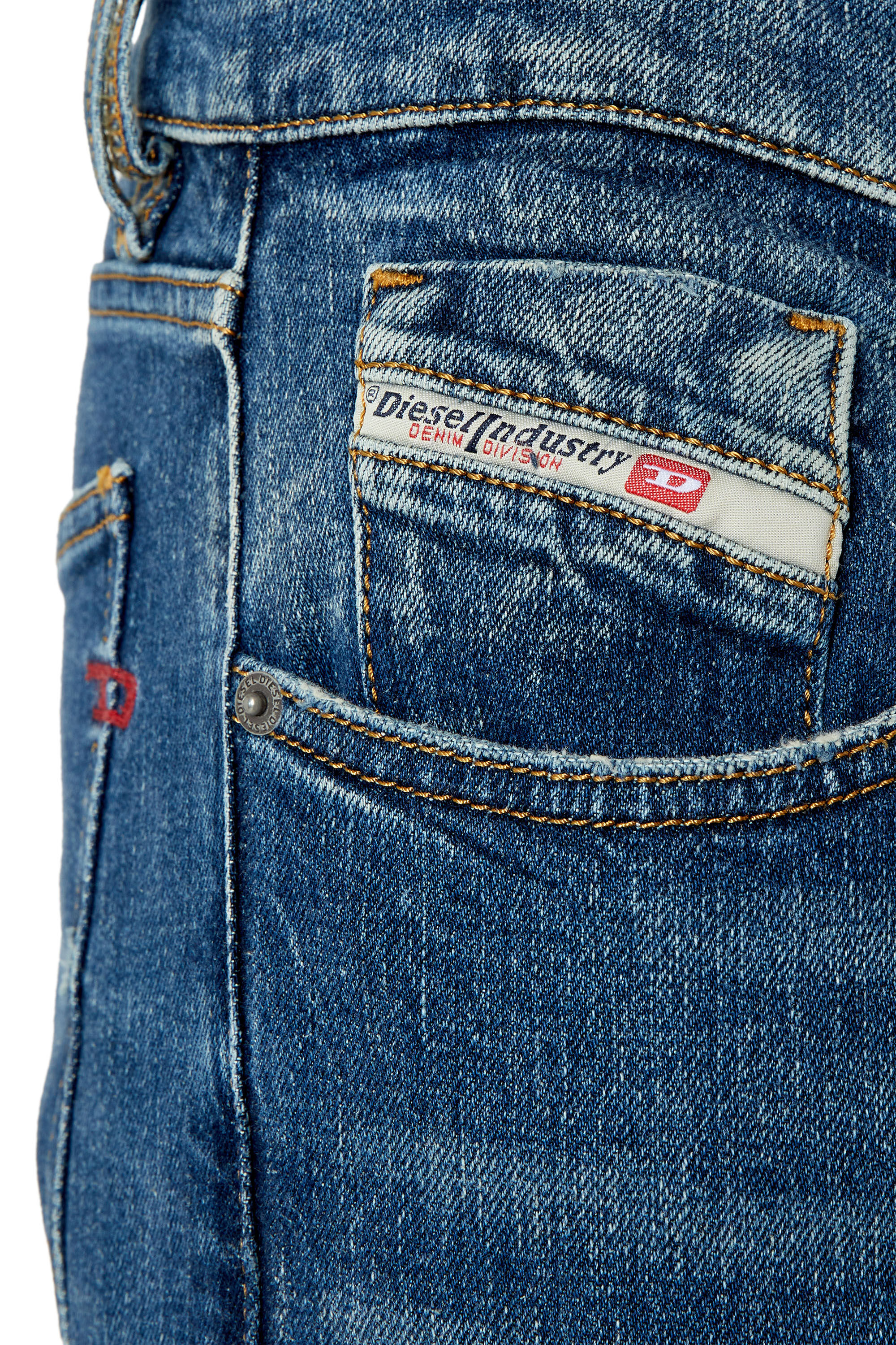 2019 D-STRUKT Man: Medium blue Slim Jeans | Diesel