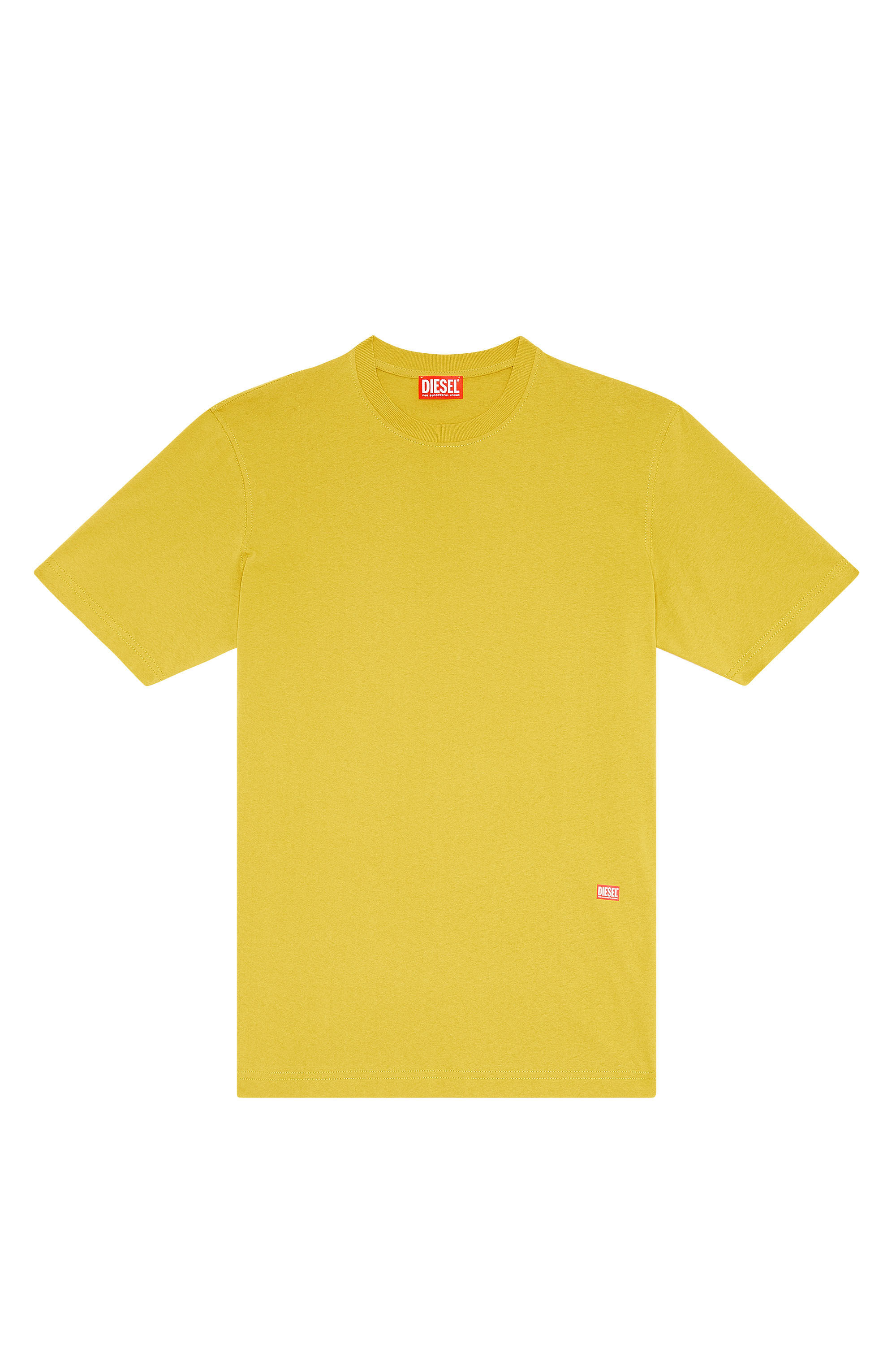 Men s T shirt with spiral Diesel print T JUST L8 Diesel