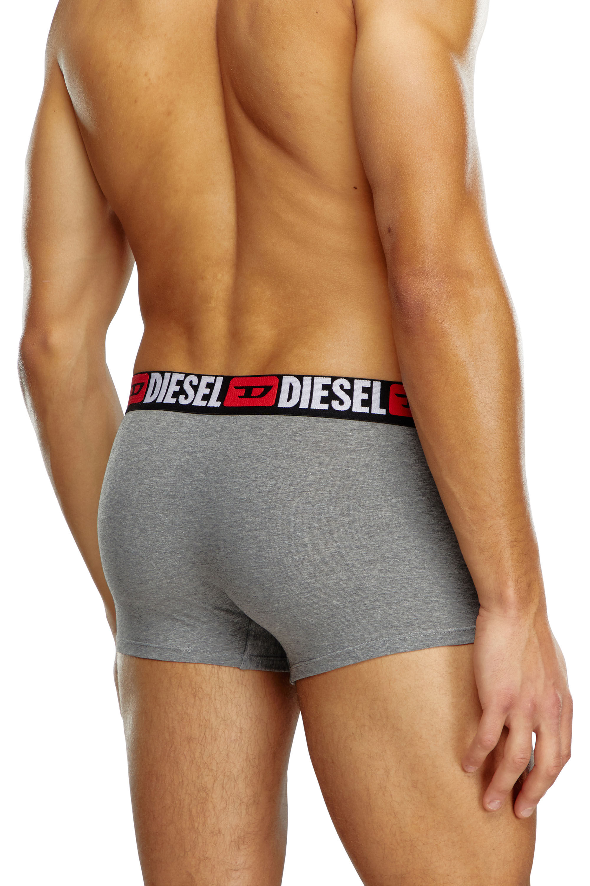 Men Three pack of all over logo waist boxers Diesel