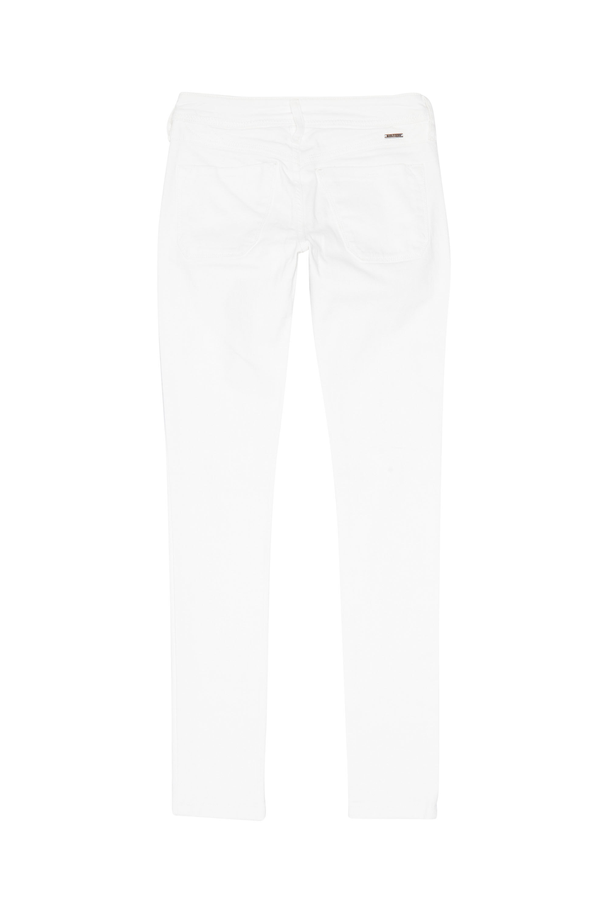パンツ DIESEL Women Straight Pants A13316 WHITE LOWKY