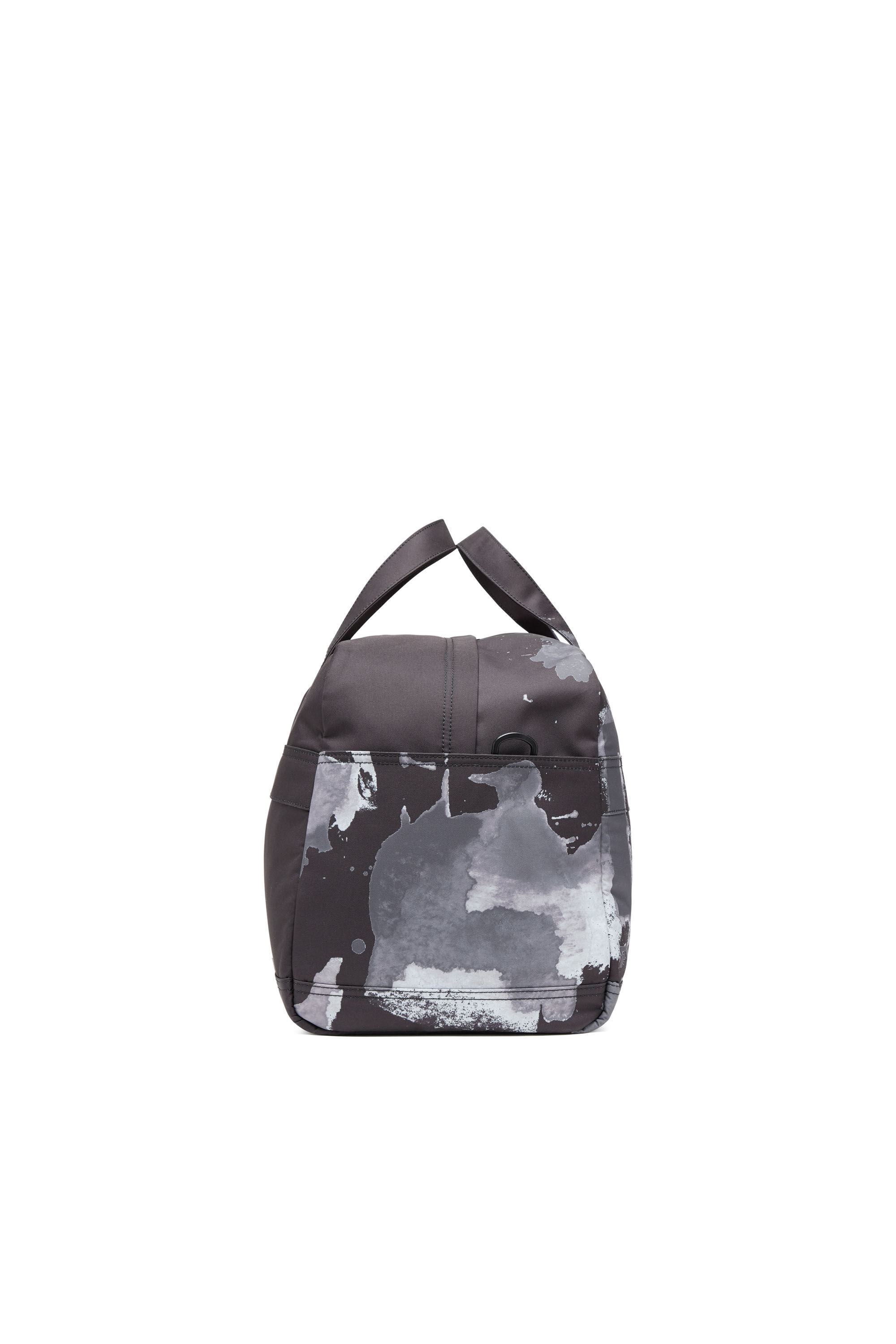 Diesel - RAVE DUFFLE L X, Man Rave-Duffle bag with bleeding logo print in Multicolor - Image 4