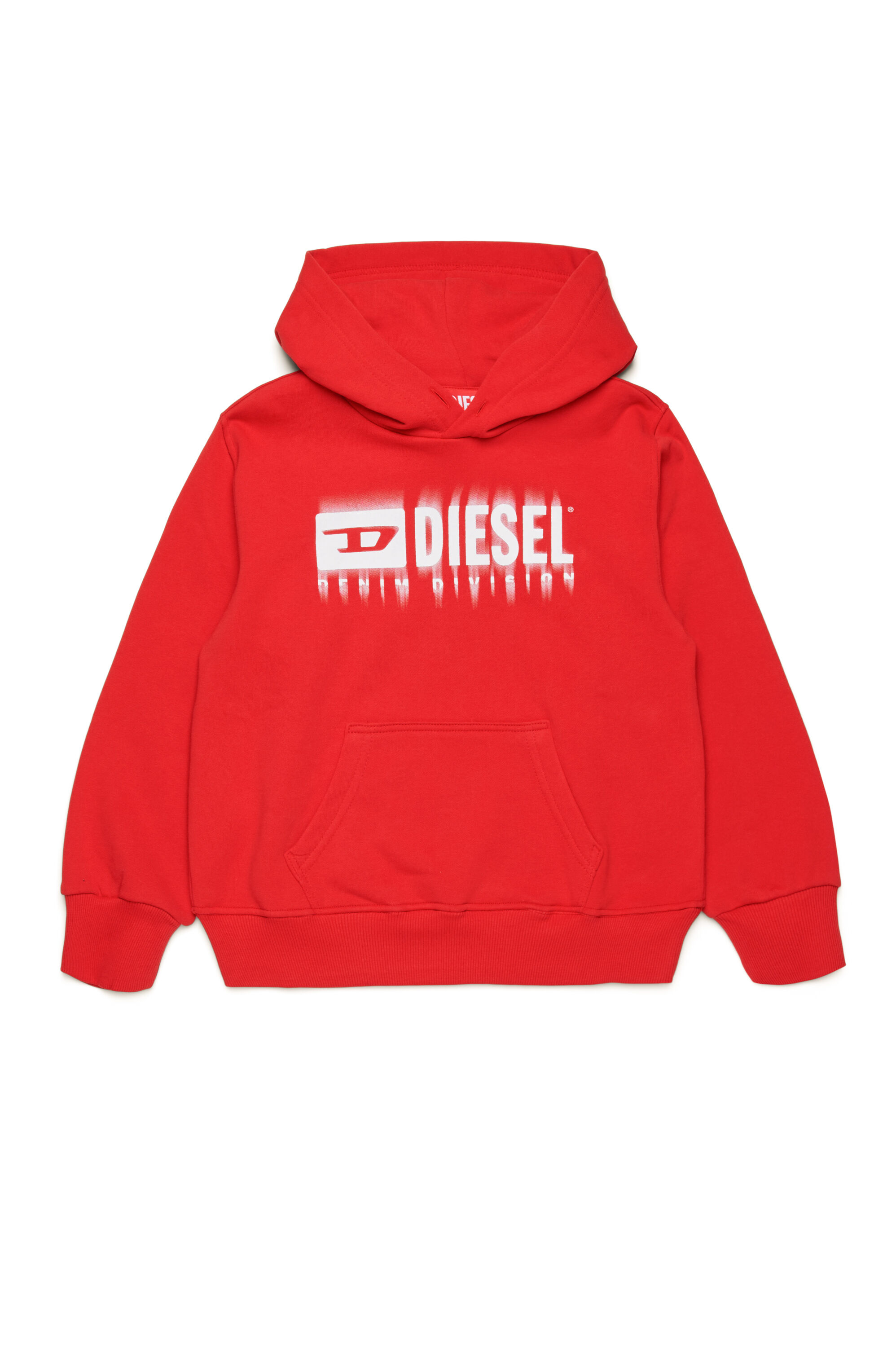 Diesel red hoodie on sale