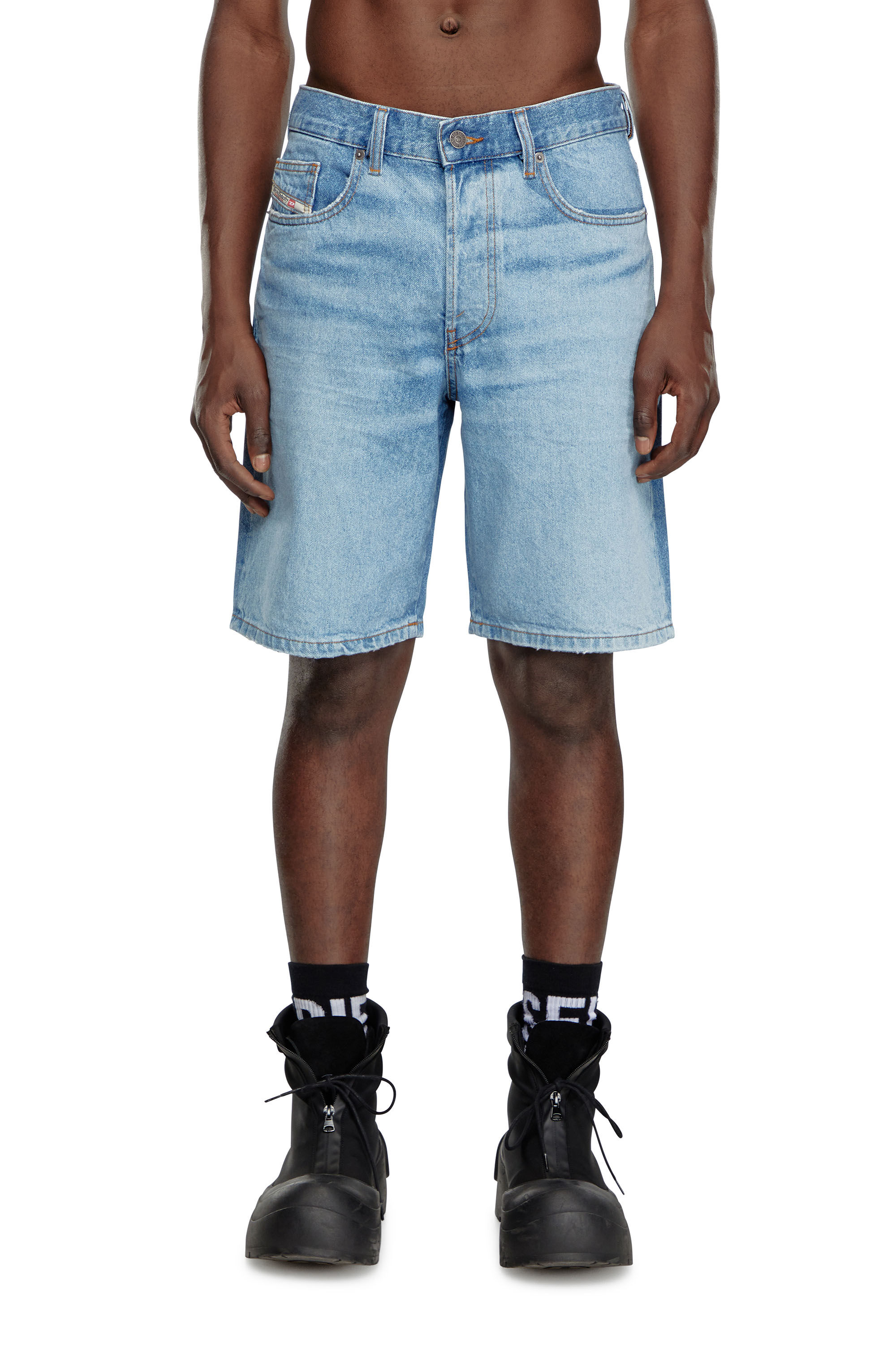 Diesel denim shorts mens clearance