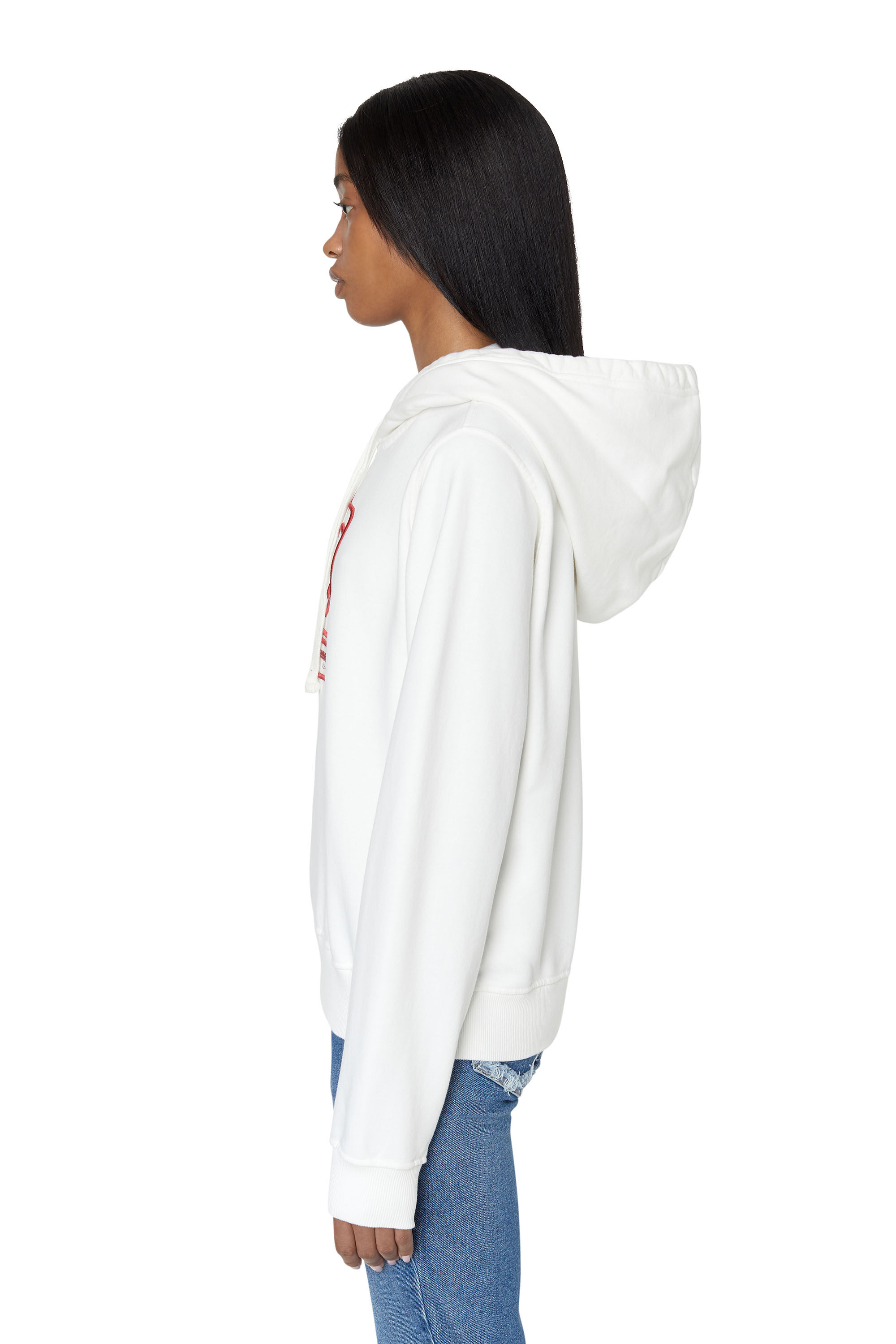 Diesel - F-REGGY-HOOD-E1, White - Image 5