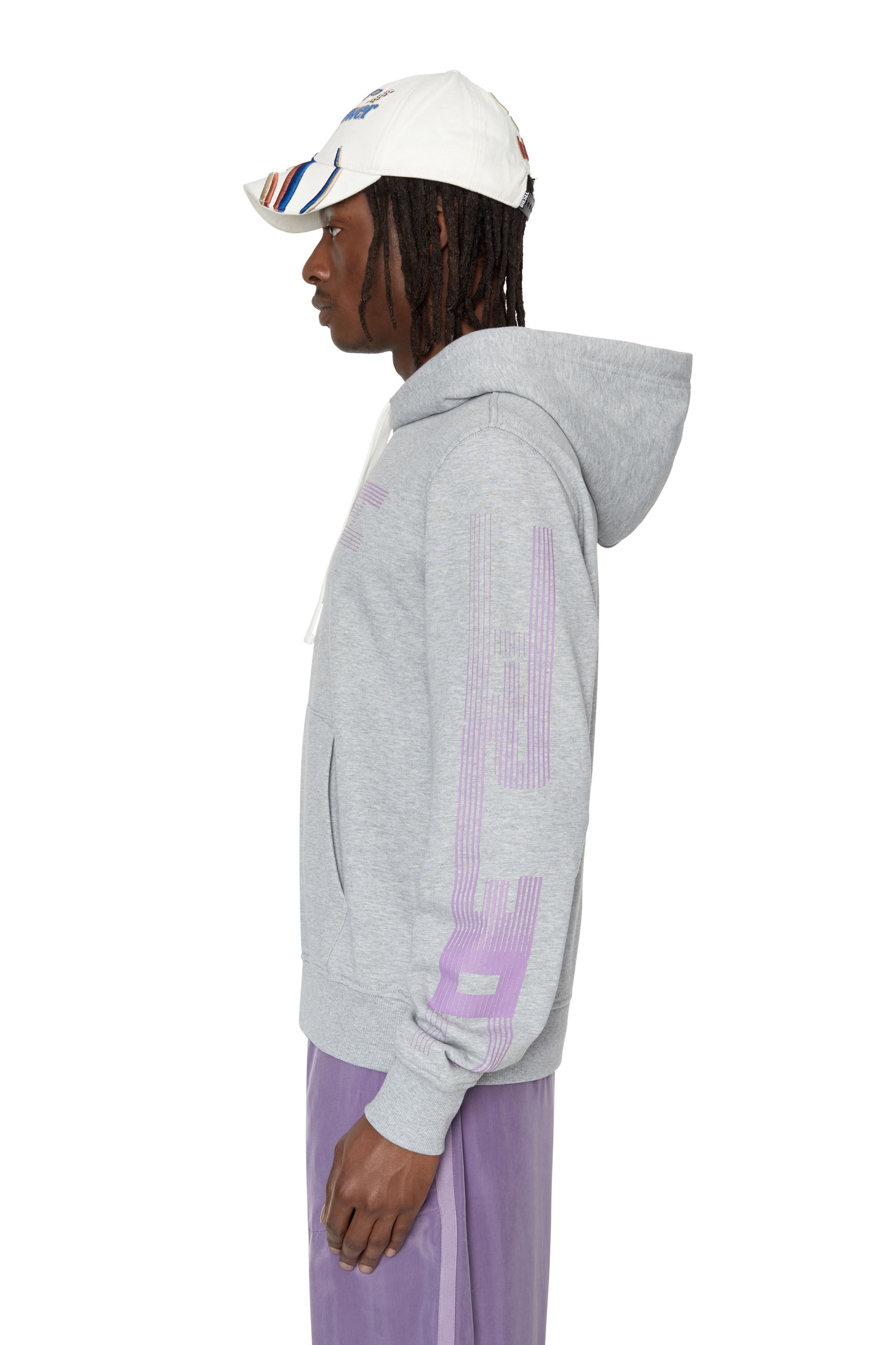 Diesel - S-GINN-HOOD-E3, Light Grey - Image 5