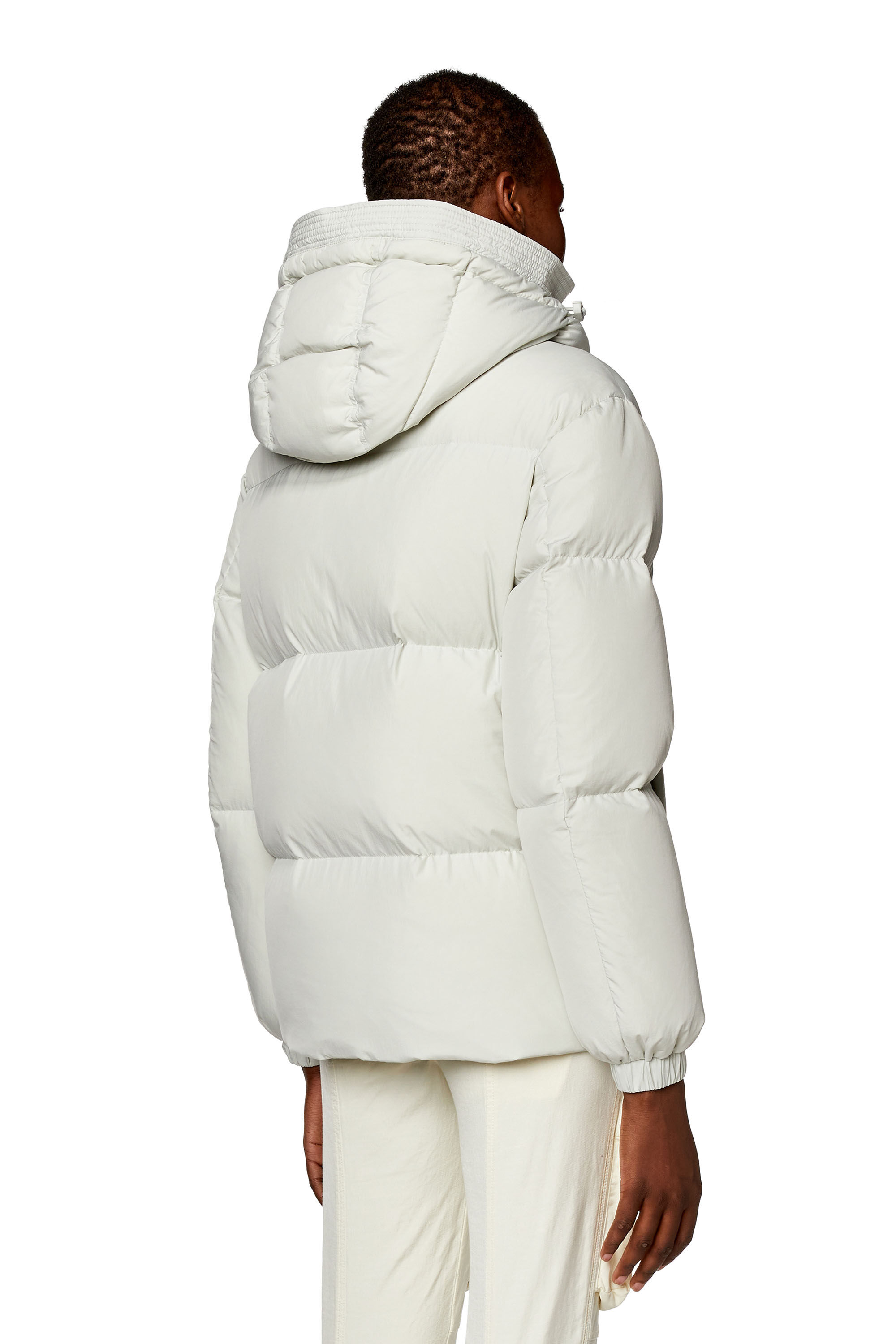 Women s Down jacket in recycled nylon taslan W ROLFYS FL Diesel