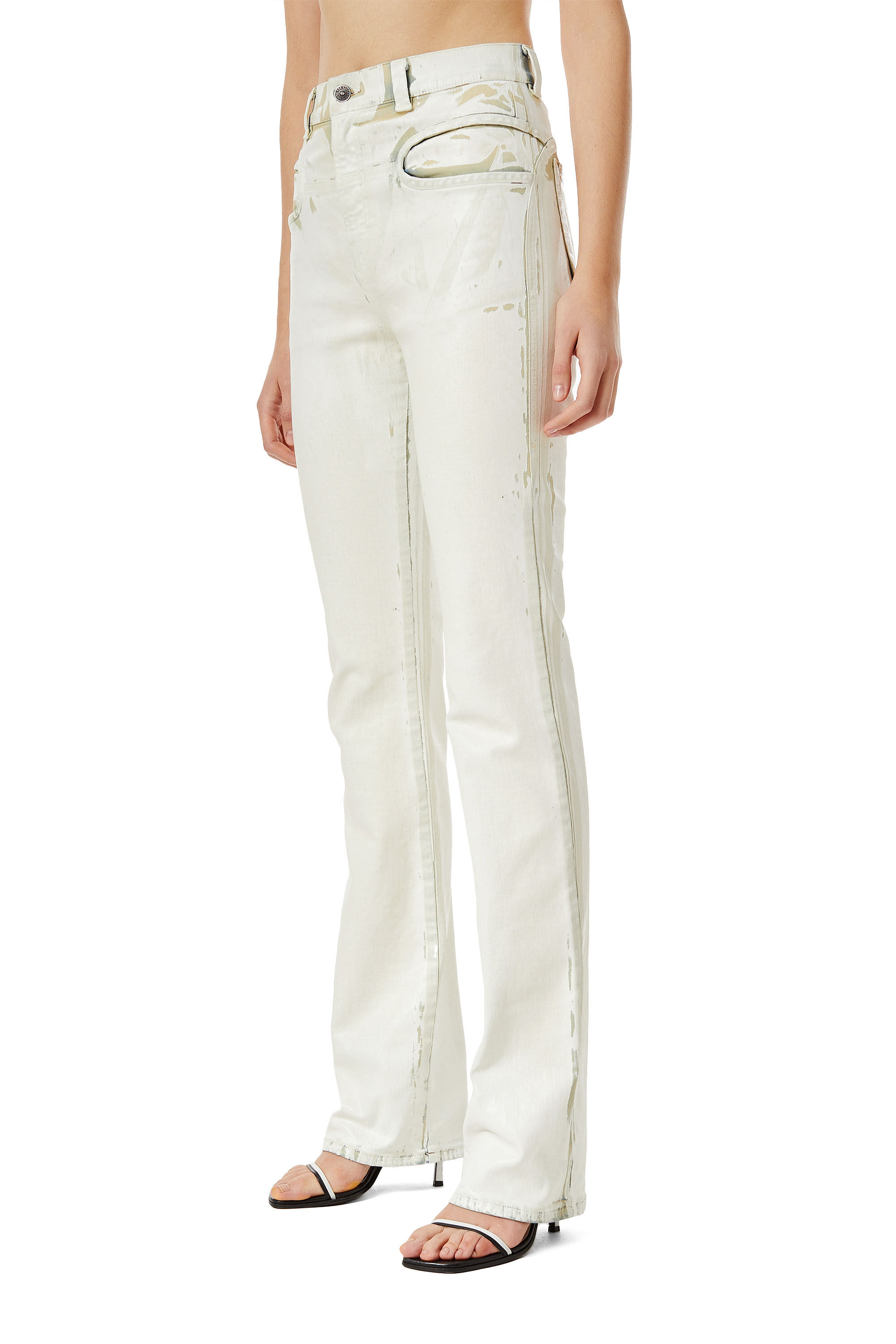 Diesel - D-LYA 0EIAE Slim Jeans, White - Image 5