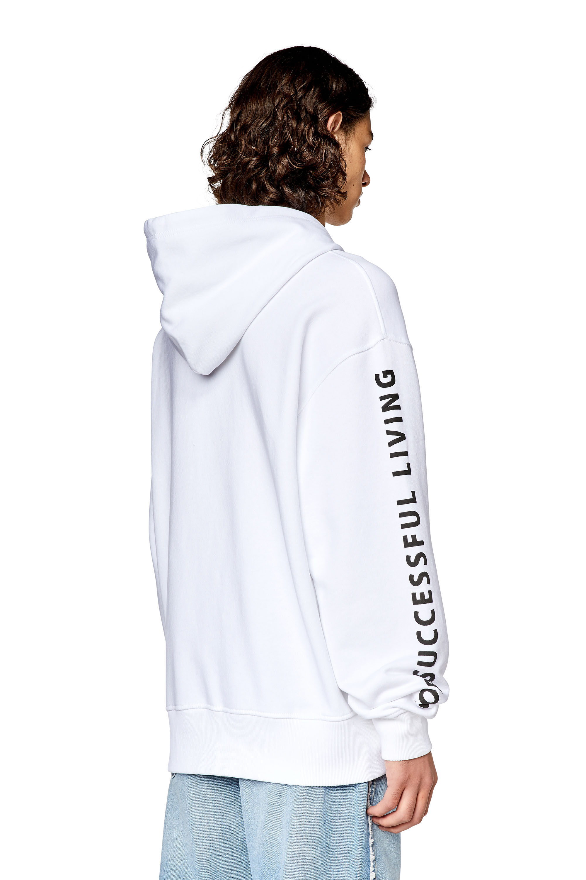 Diesel hoodie white sale