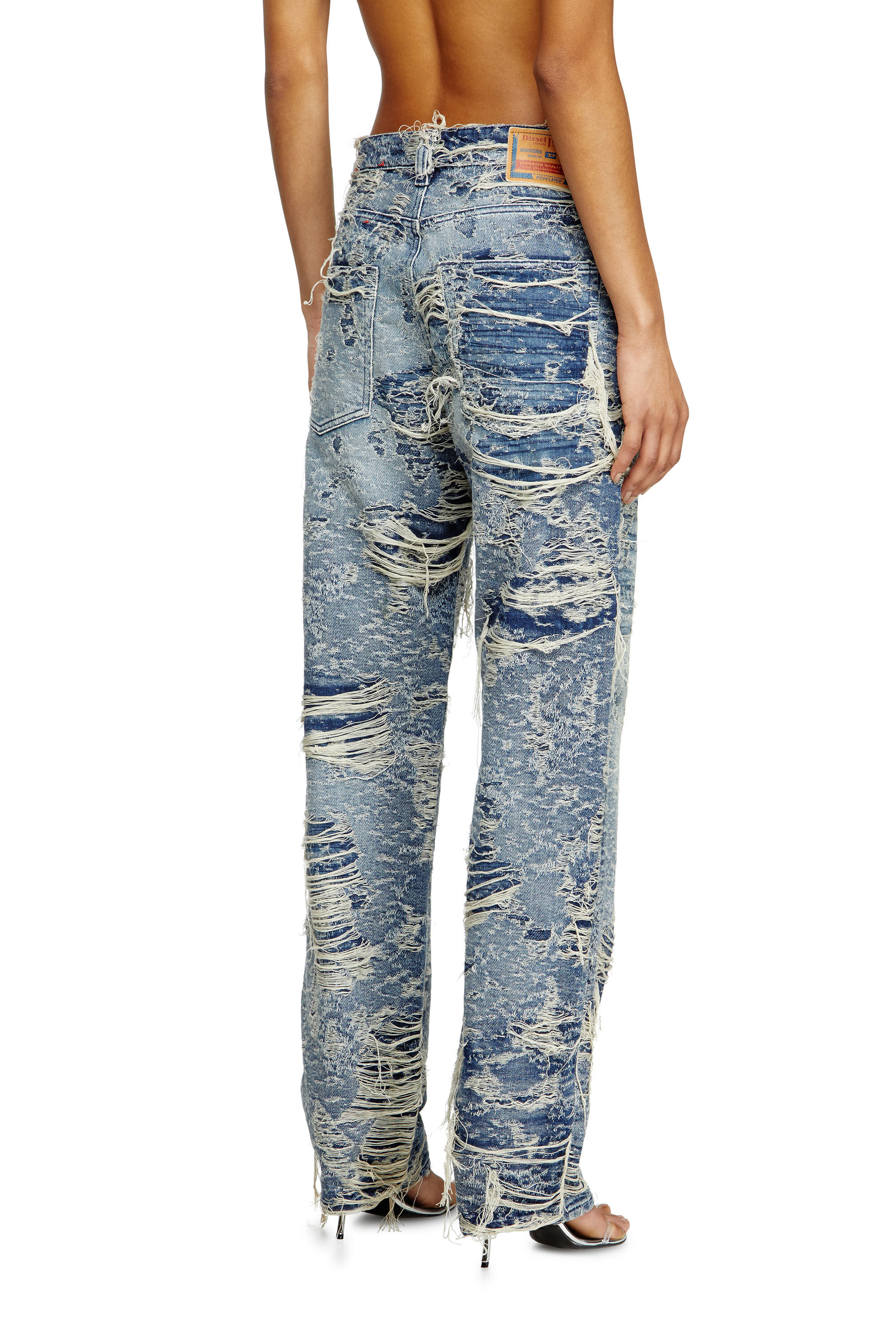 デニム・ジーパン DIESEL Women Denim Pants A1919309M04 01 Blue Women's Regular Jeans | Medium blue | Diesel 1988 D-Ark