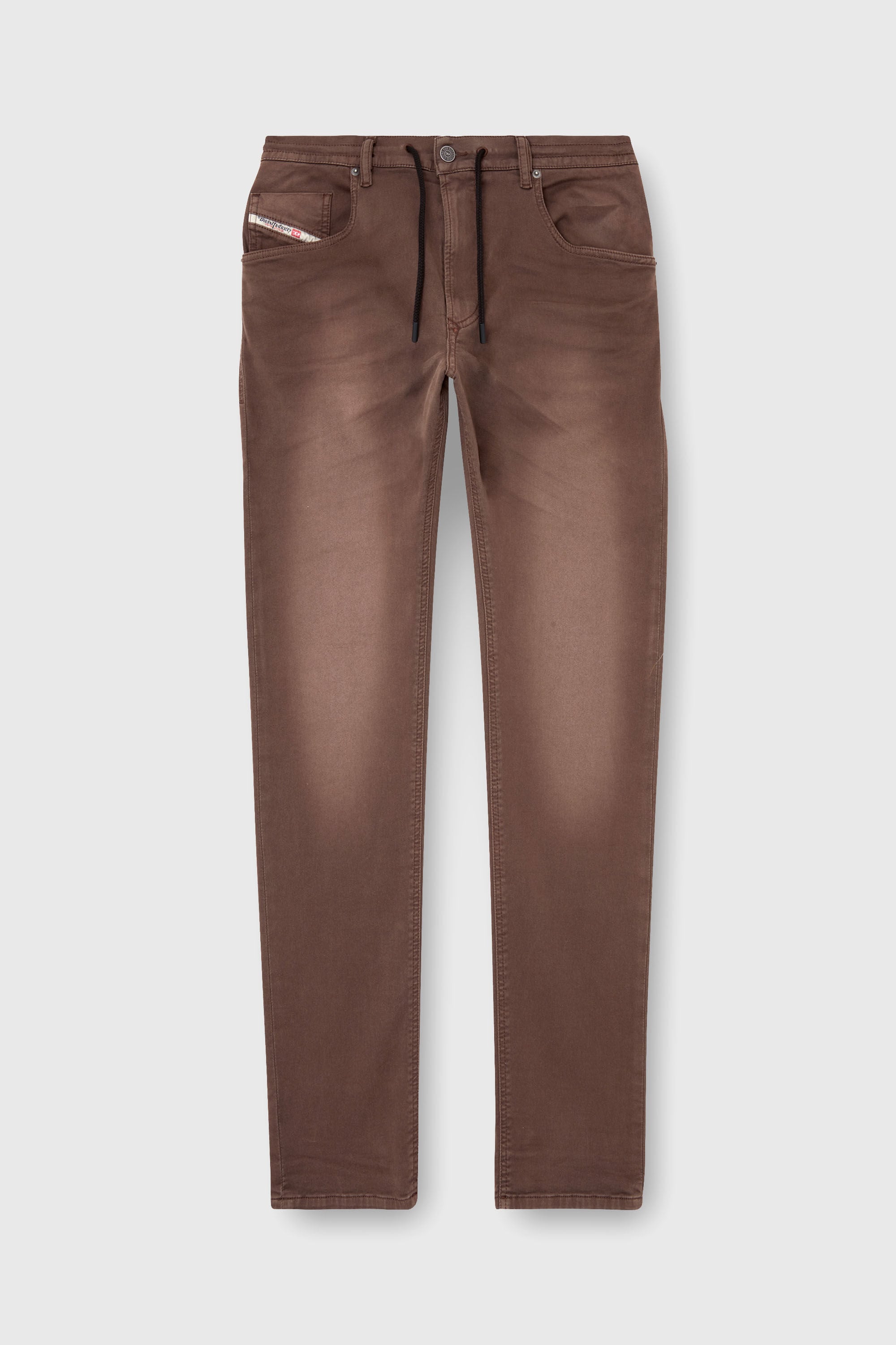 Diesel - Man's Regular 2032 D-Krooley Joggjeans&reg; 0670M, Brown - 4