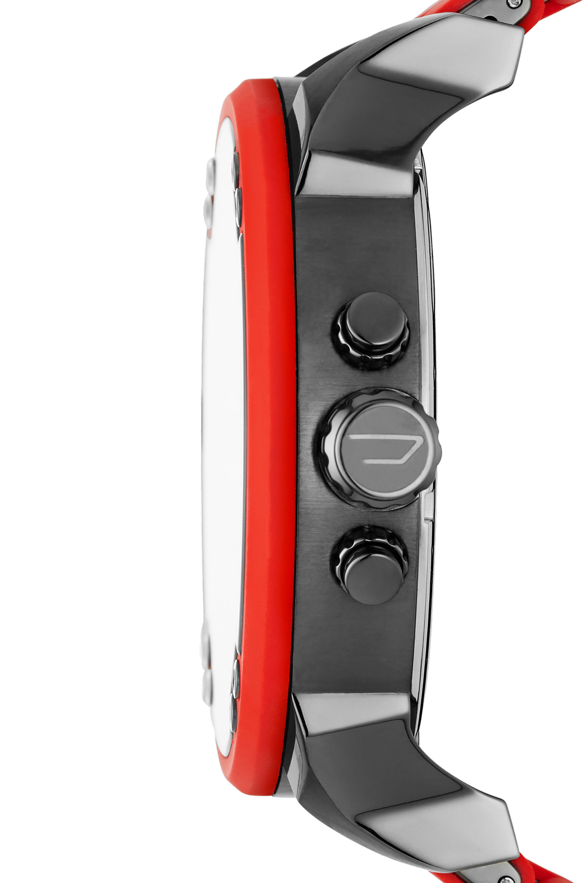 DZ7370 Man: Mr. Daddy 2.0 red metal watch, 55 mm | Diesel