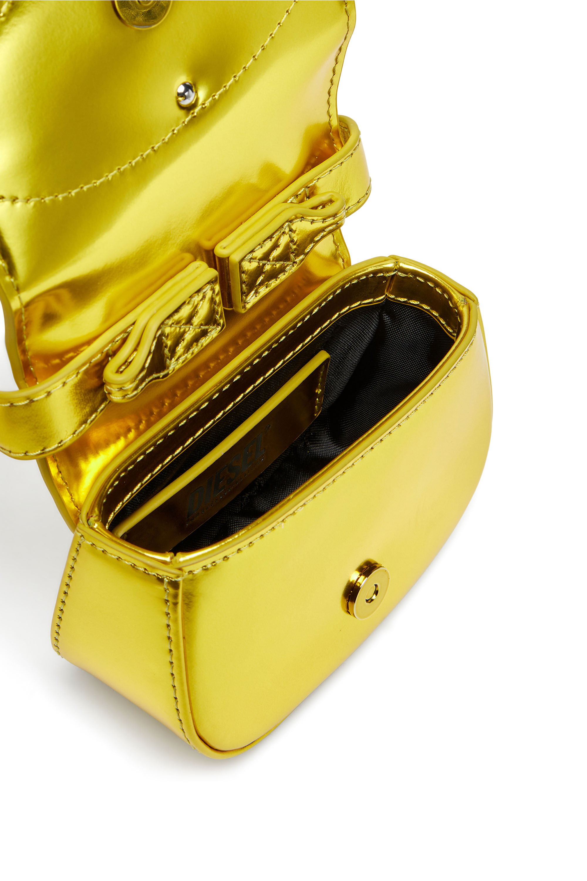 1DR XS S Woman Mini bag in mirrored leather Diesel
