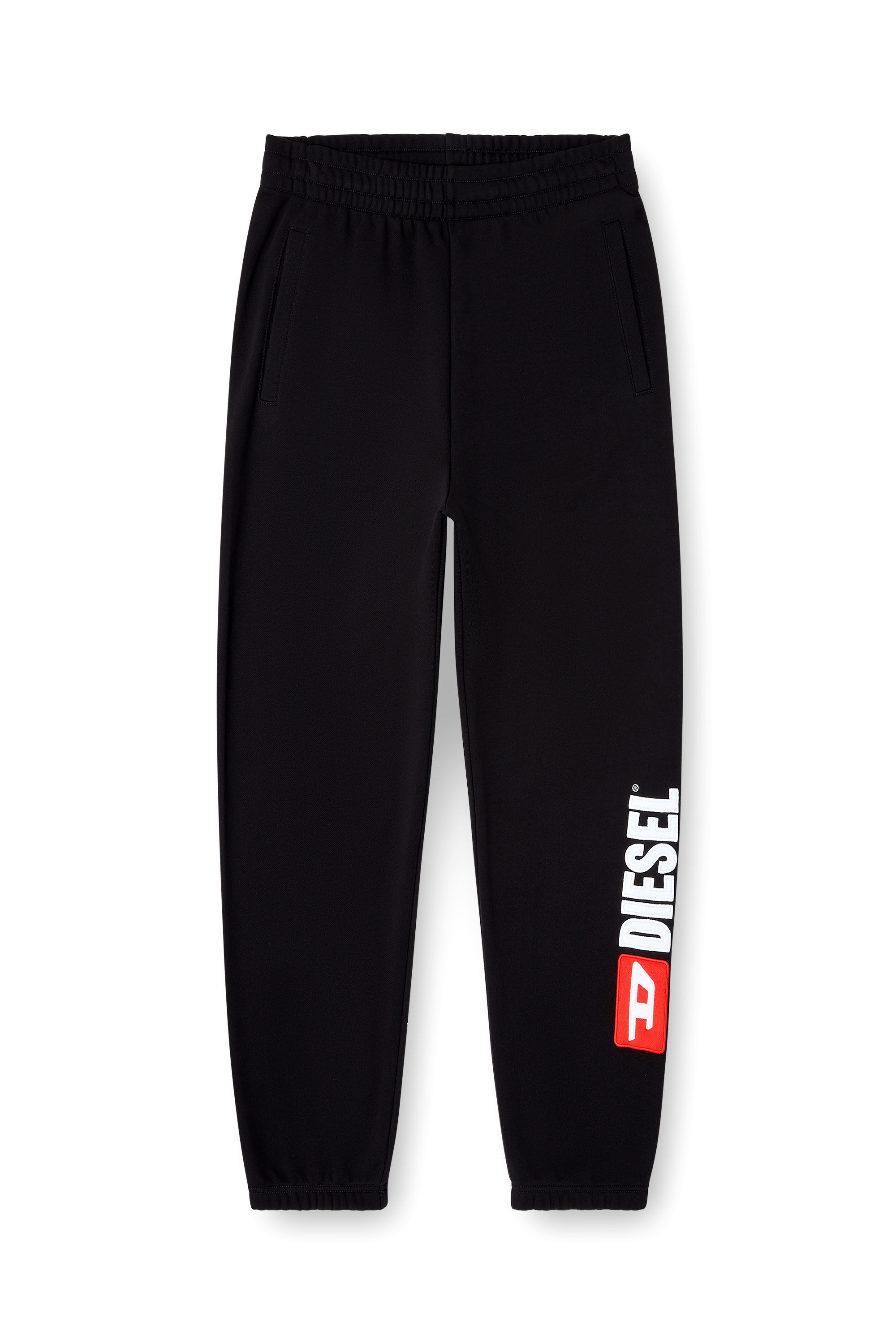 美品Liten 365days Pants Vol.2 Men's Cotton pants with Diesel patch | Black | Diesel