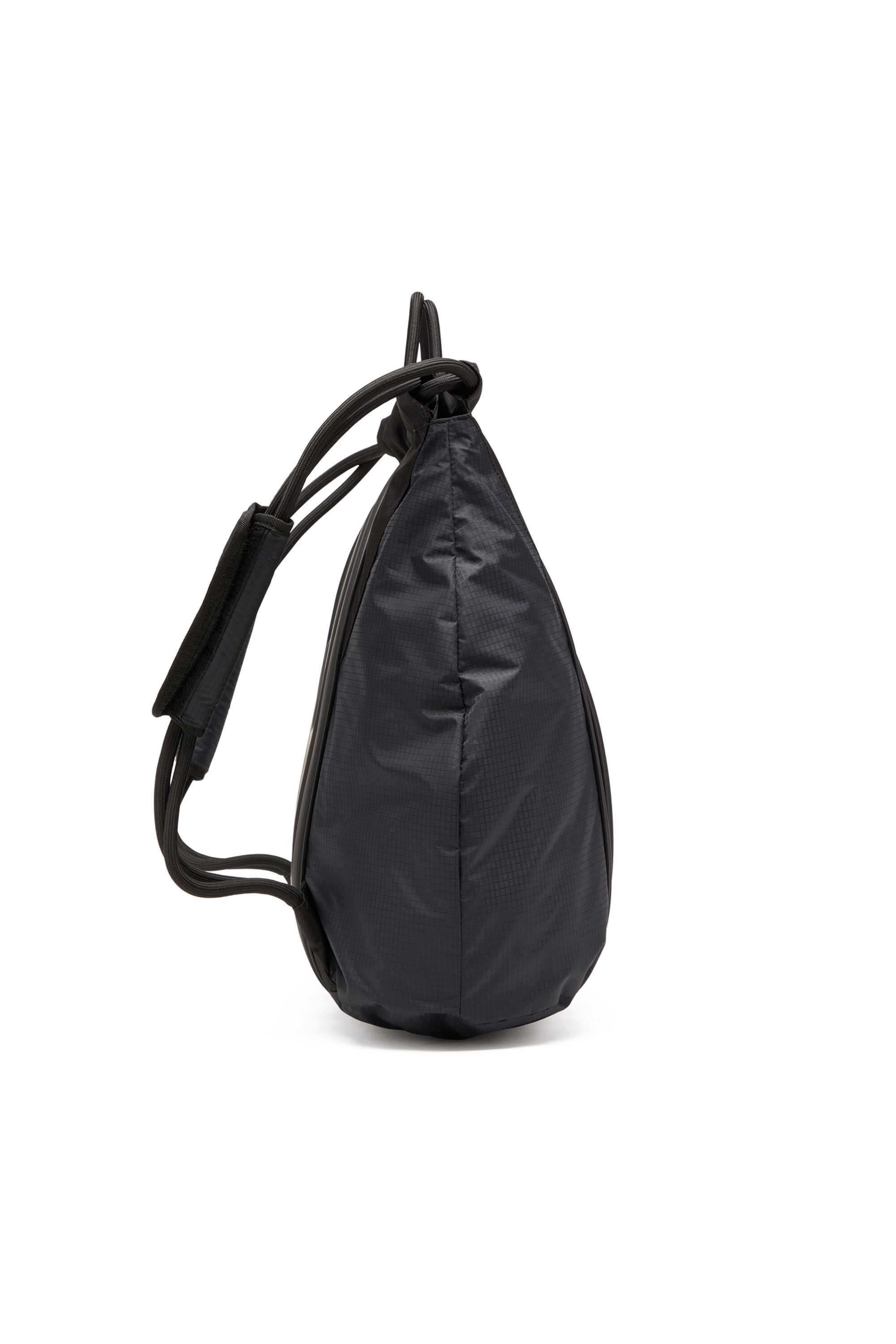 Men s Cage D Convertible bag in CORDURA and ripstop Black Diesel