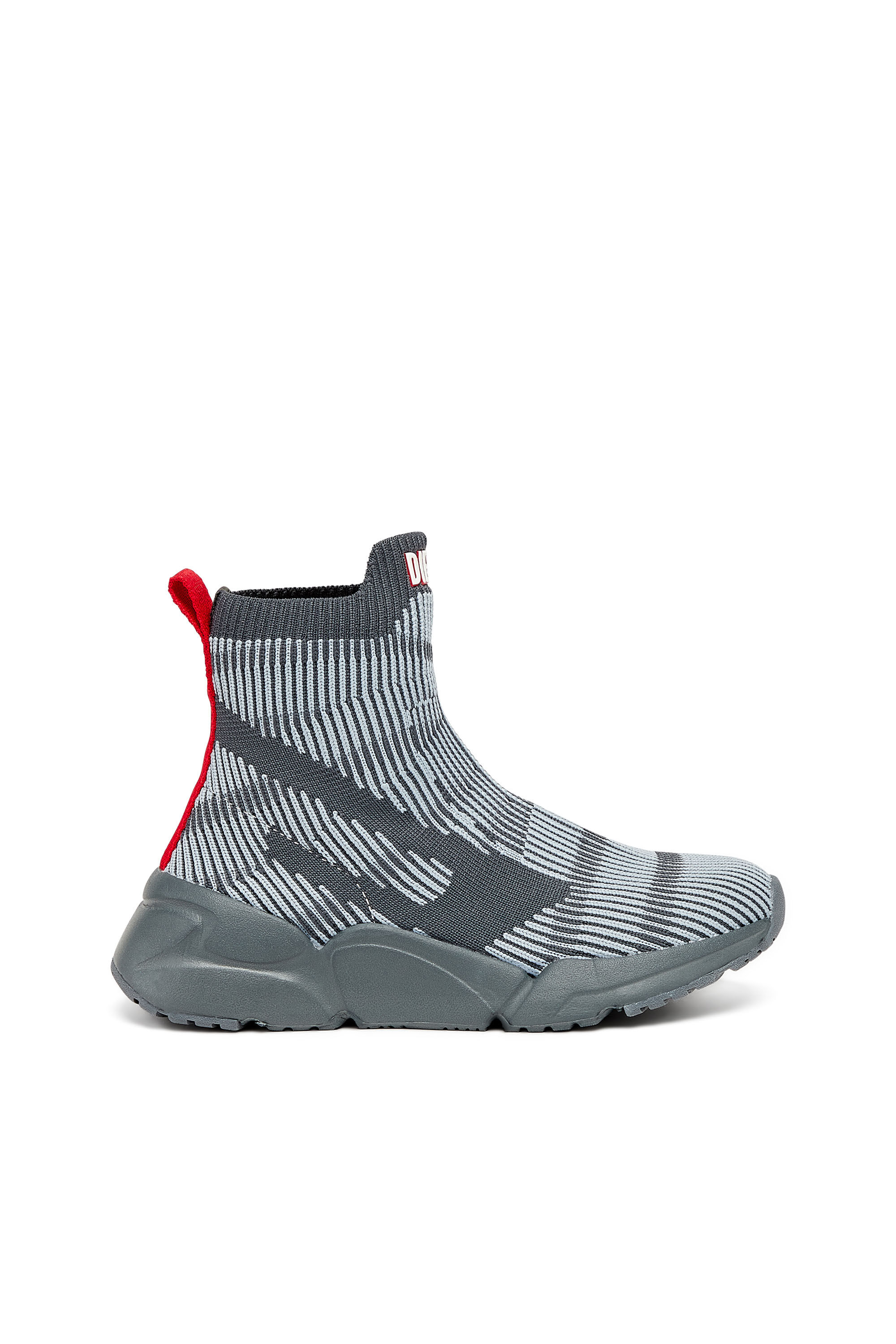 Kid s Sock sneakers with jacquard D logo Diesel S MILLENIUM YO