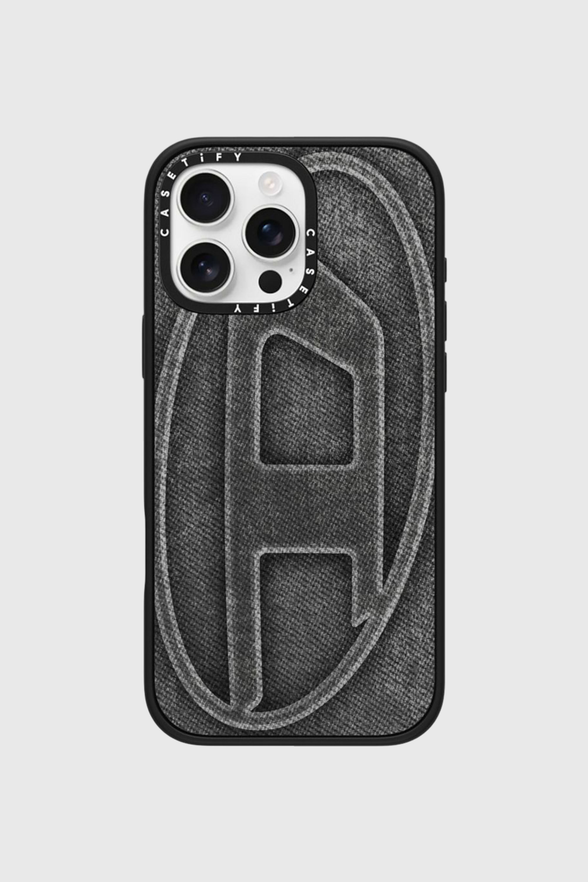 Women's Oval D impact case for iPhone 16 Pro Max | Black | Diesel
