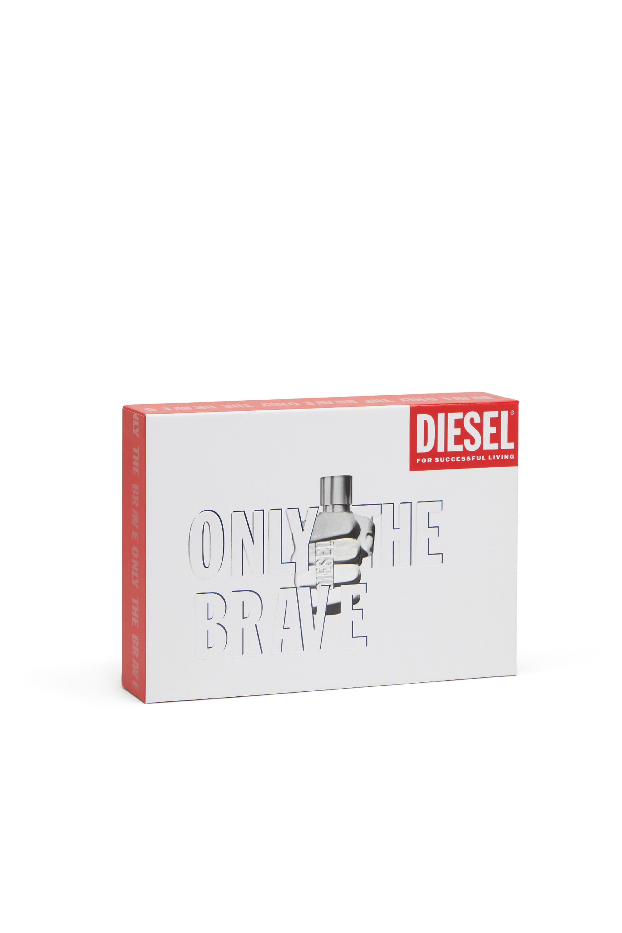 Diesel - ONLY THE BRAVE 50 ML GIFT SET, Man's ONLY THE BRAVE 50 ML Gift Set in White - 3