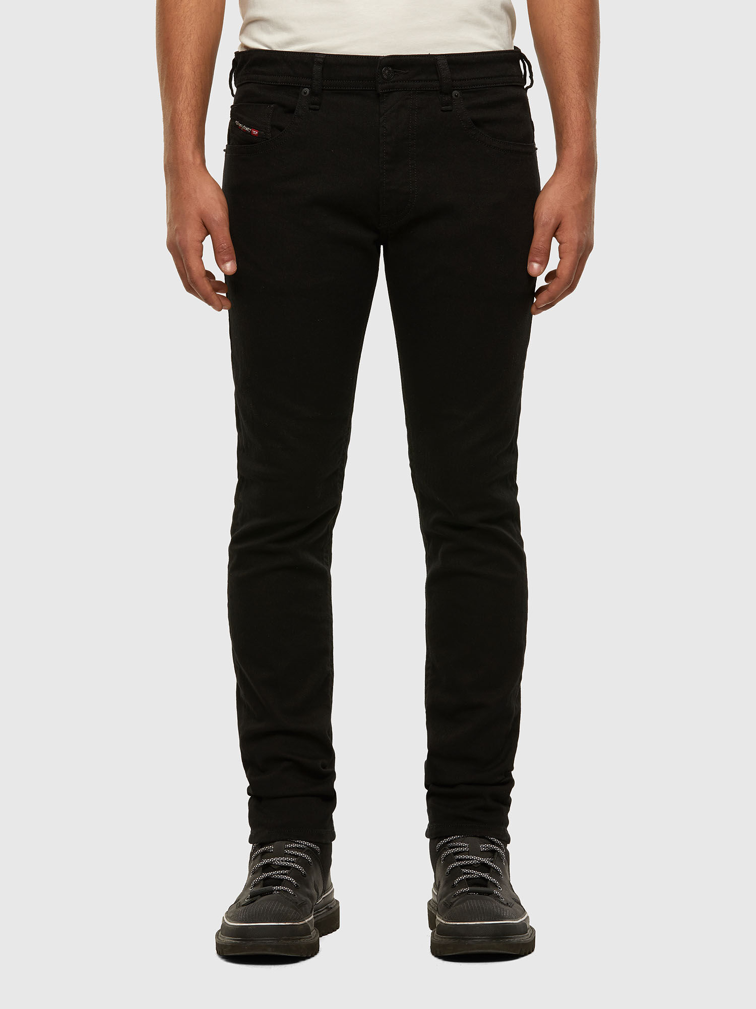 diesel thommer black jeans