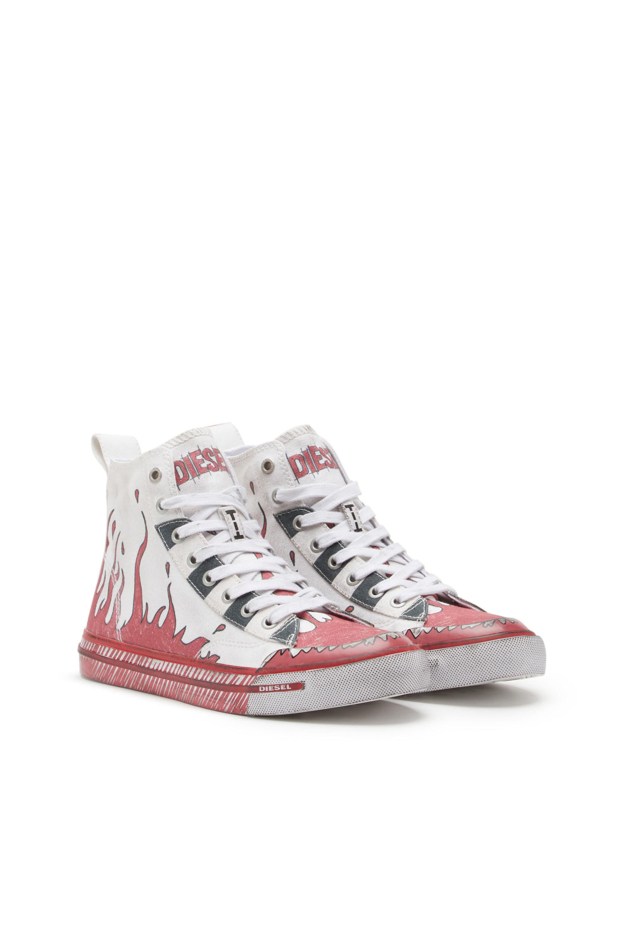 Diesel - S-ATHOS MID W, White/Red - Image 2