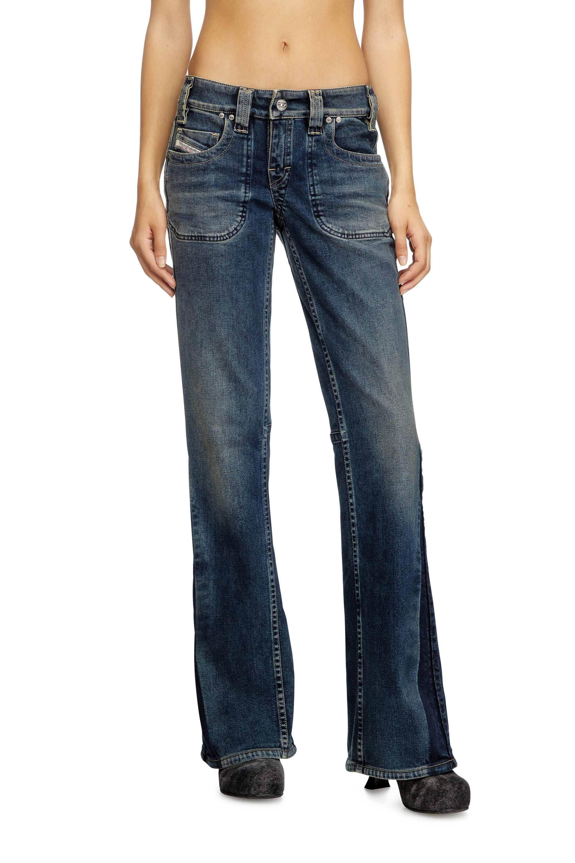 Women's Bootcut Jeans | Medium blue | Diesel D-Resh