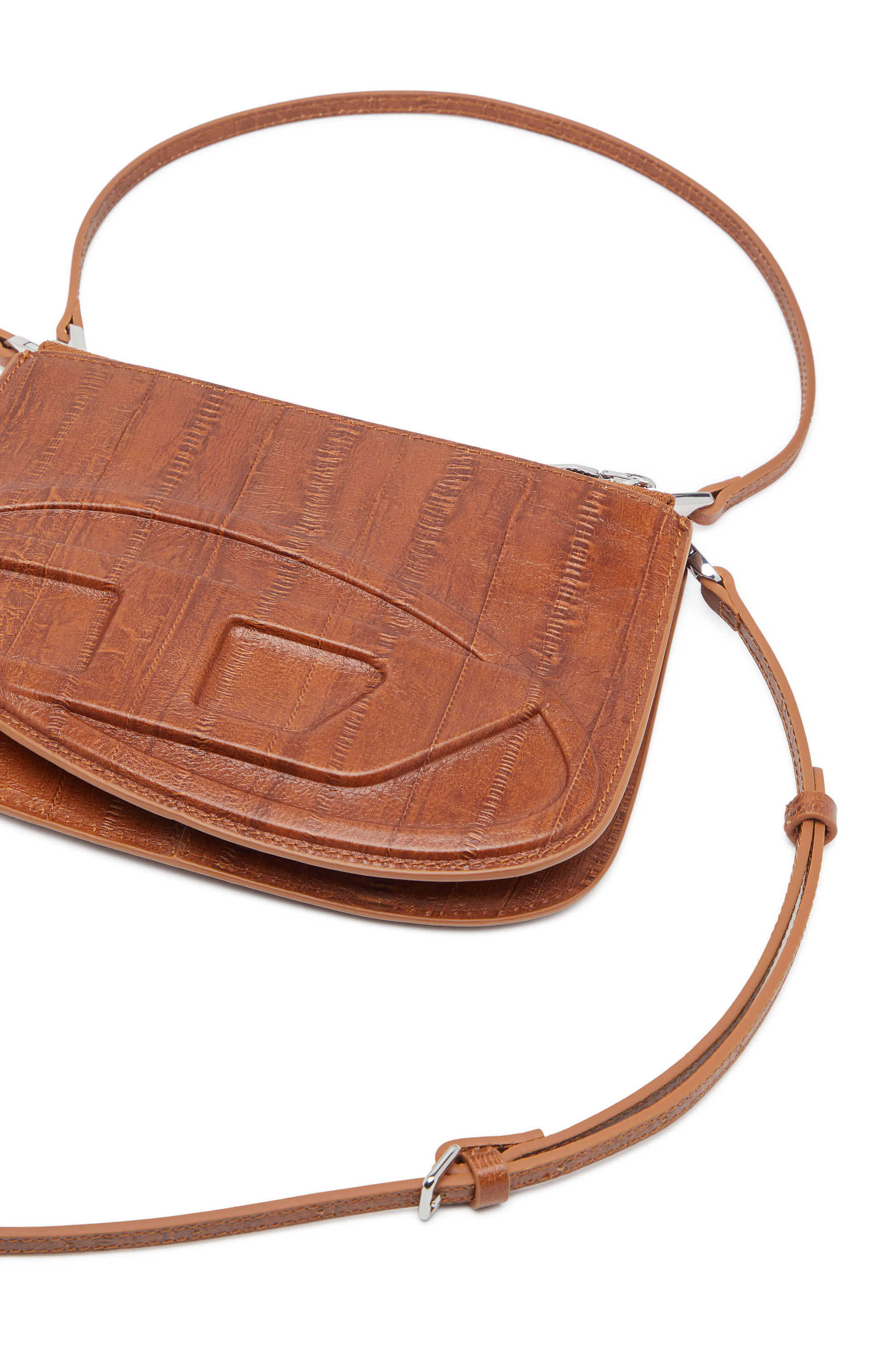 Diesel - 1DR TWIN, Woman's 1DR Twin-Double-pouch shoulder bag in printed leather in null - 2
