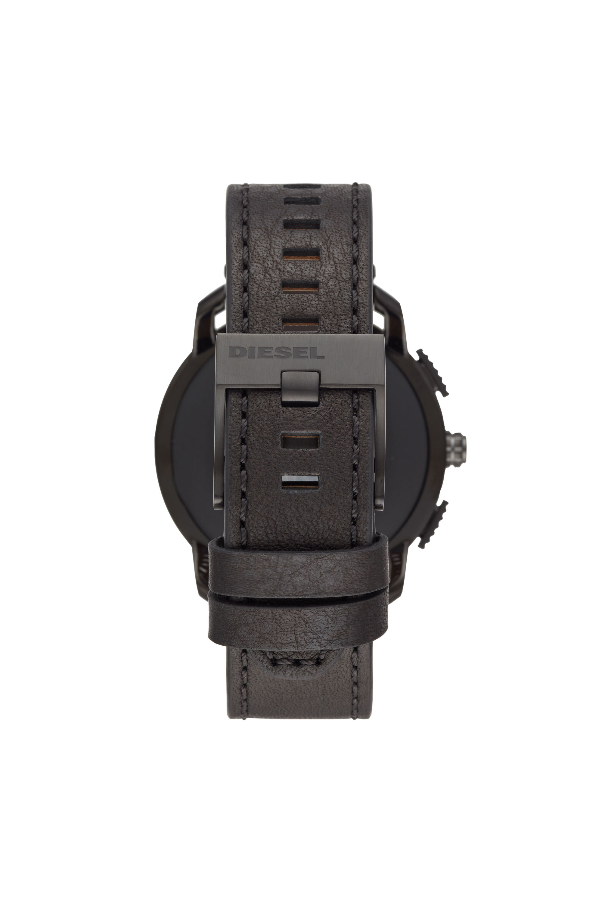 DT2016 Axial Smartwatch Bronze Stainless Steel and Black Leather