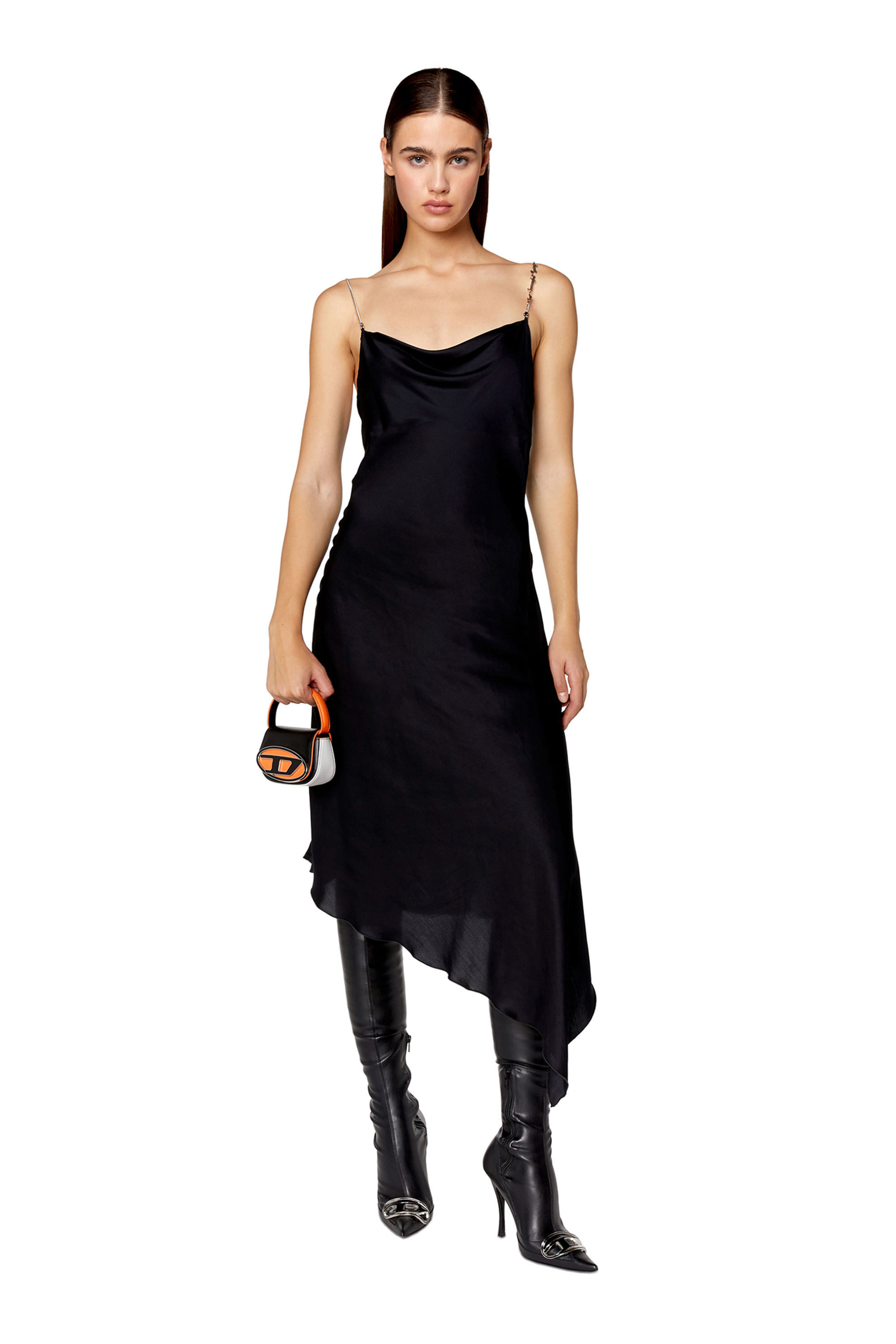 Mint and cheap black dress