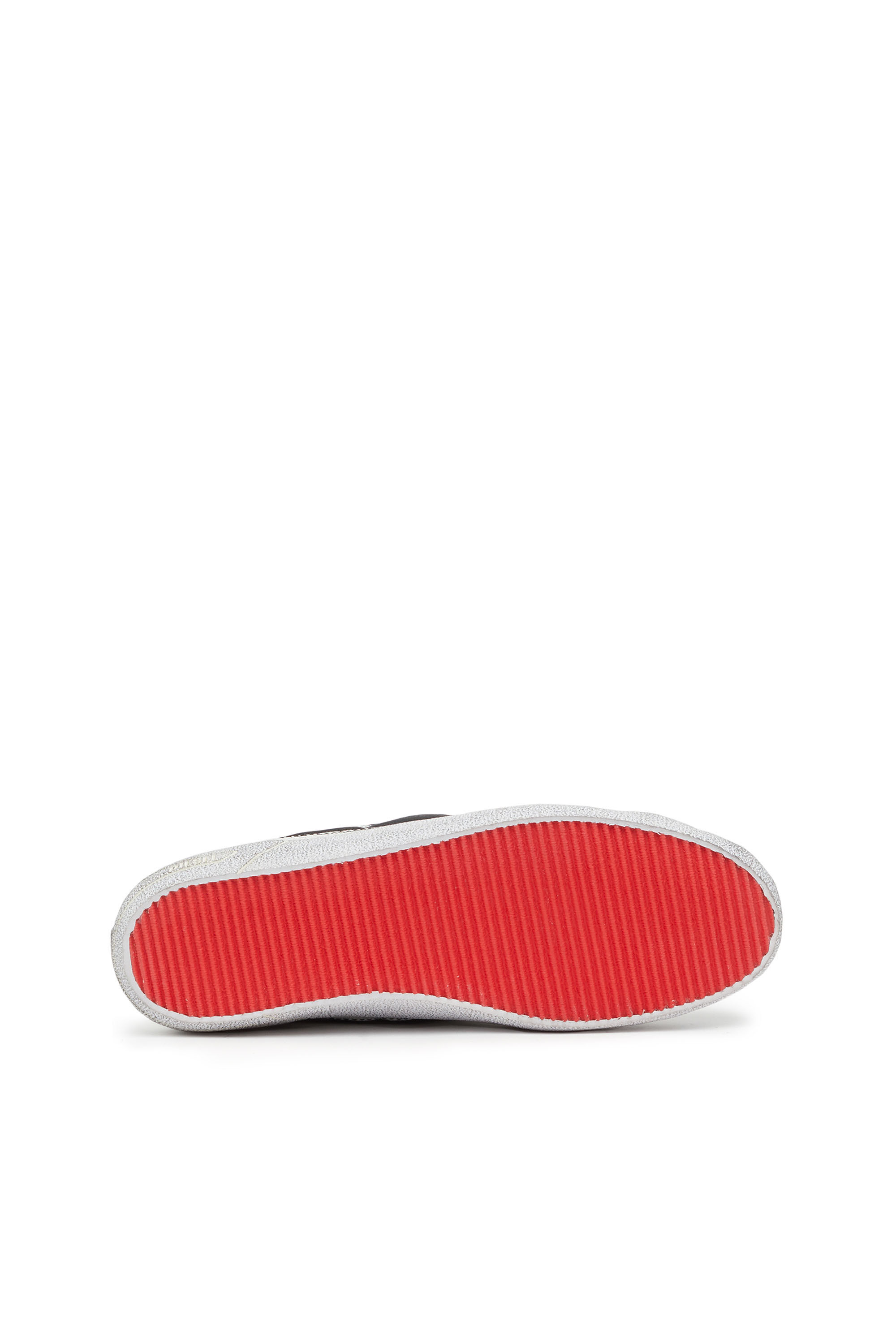 Women s Low top leather sneakers with D logo Diesel S LEROJI