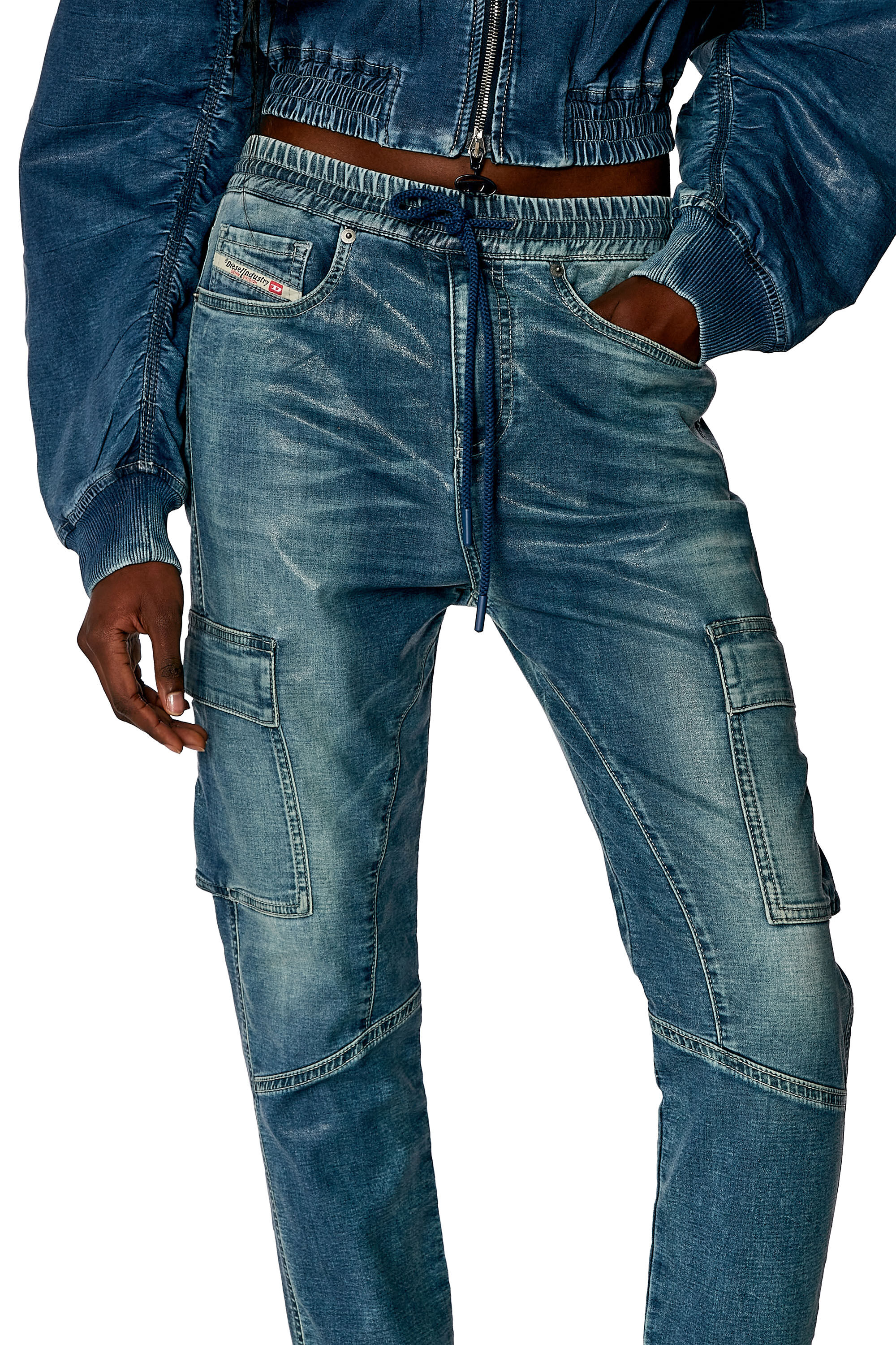 Cargo hotsell track denim