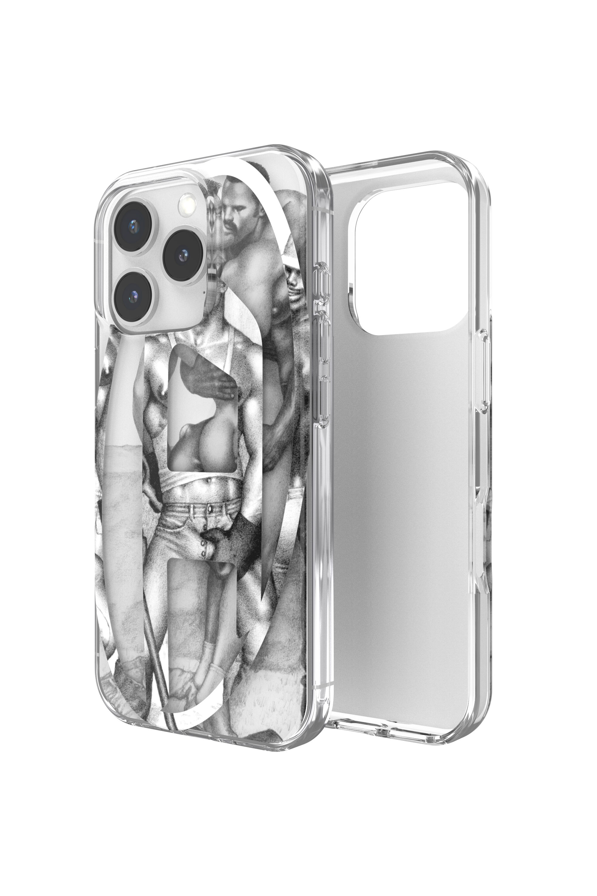 DIESEL・ CASSETIFY 【iPhone 16pro】 Diesel x CASETiFY Moulded iPhone 16 Pro Case | Black