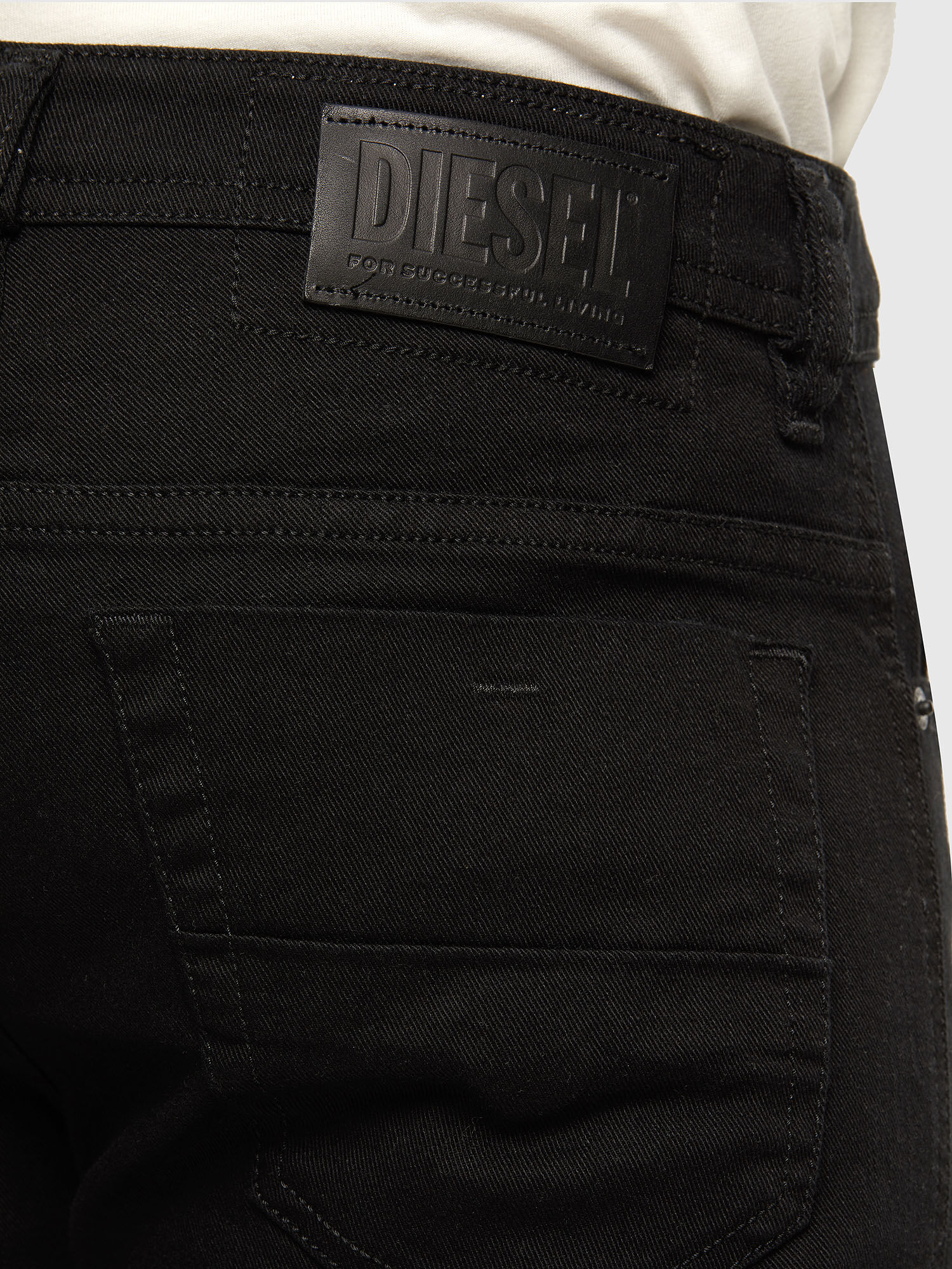 diesel black thommer jeans