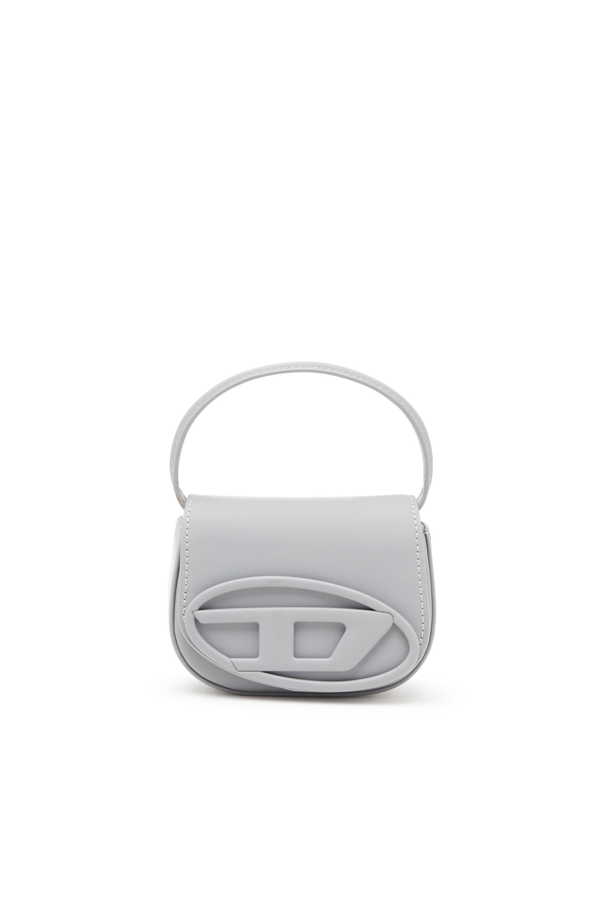 Diesel - 1DR XS, Woman's 1DR Xs-Iconic mini bag in matte leather in Grey - 6