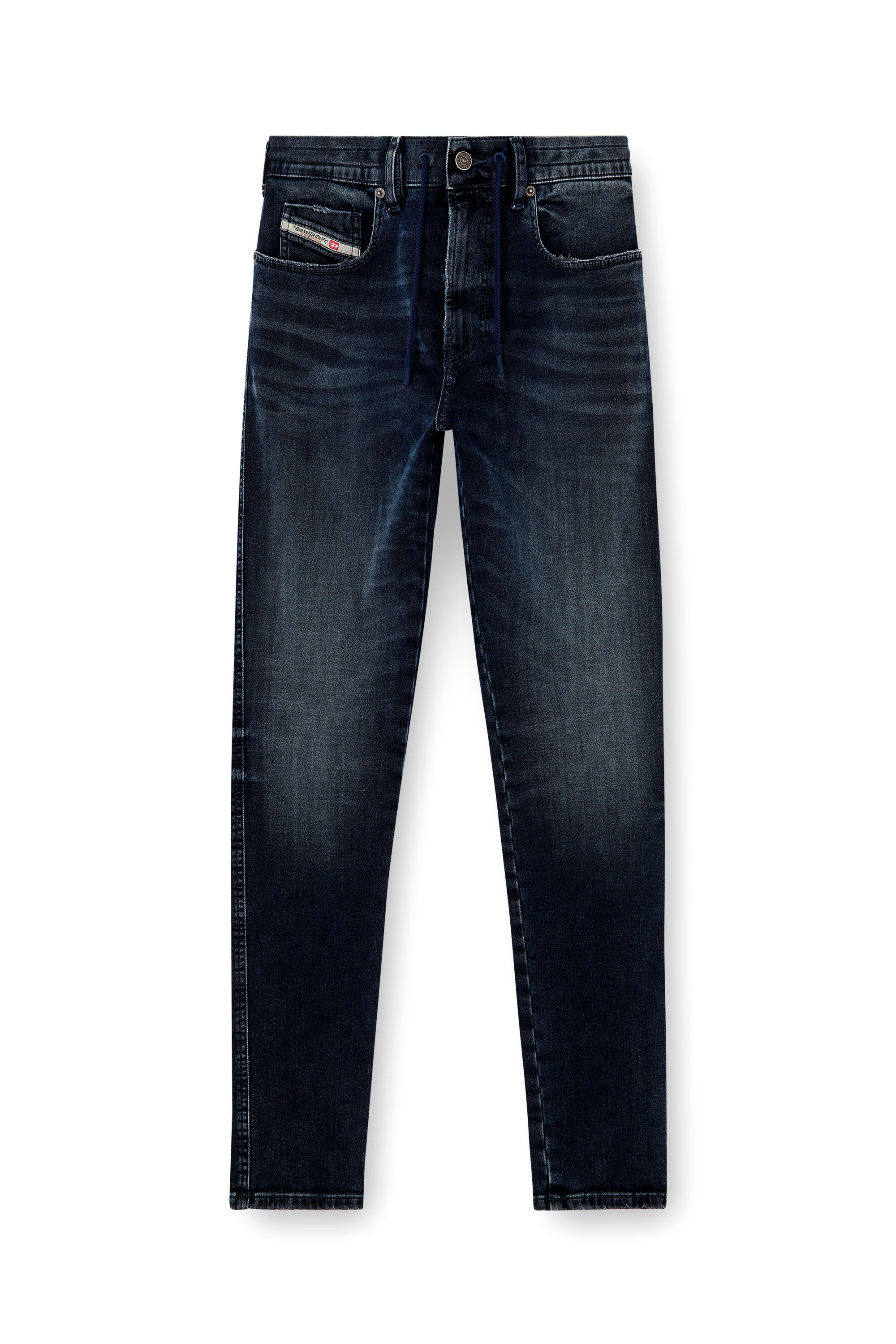 Diesel - Man's Slim 2062 D-Strukt Joggjeans&reg; 09N80, Dark Blue - 2
