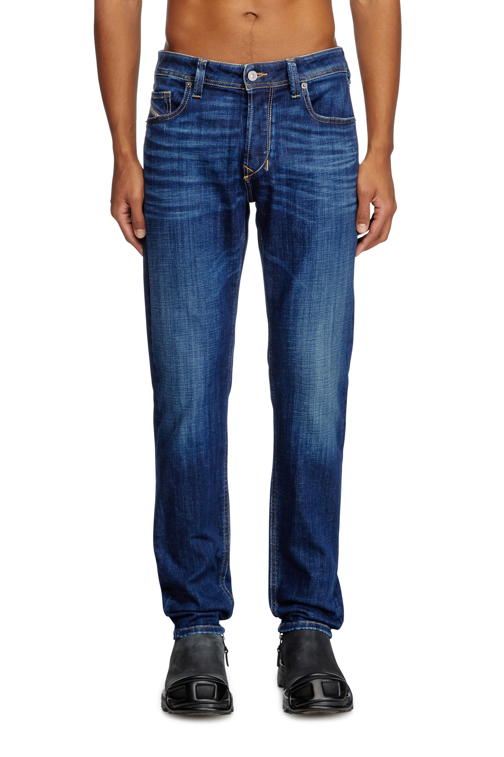 Men's Regular Jeans | Dark Blue | Diesel 1986 Larkee-Beex