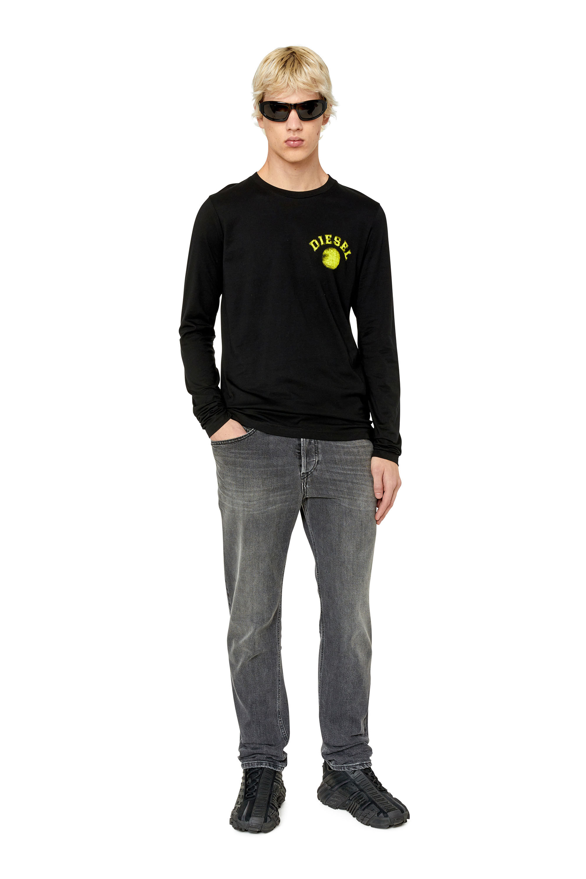Diesel - 2006 D-Fining 09E94 Tapered Jeans, Grey - Image 1
