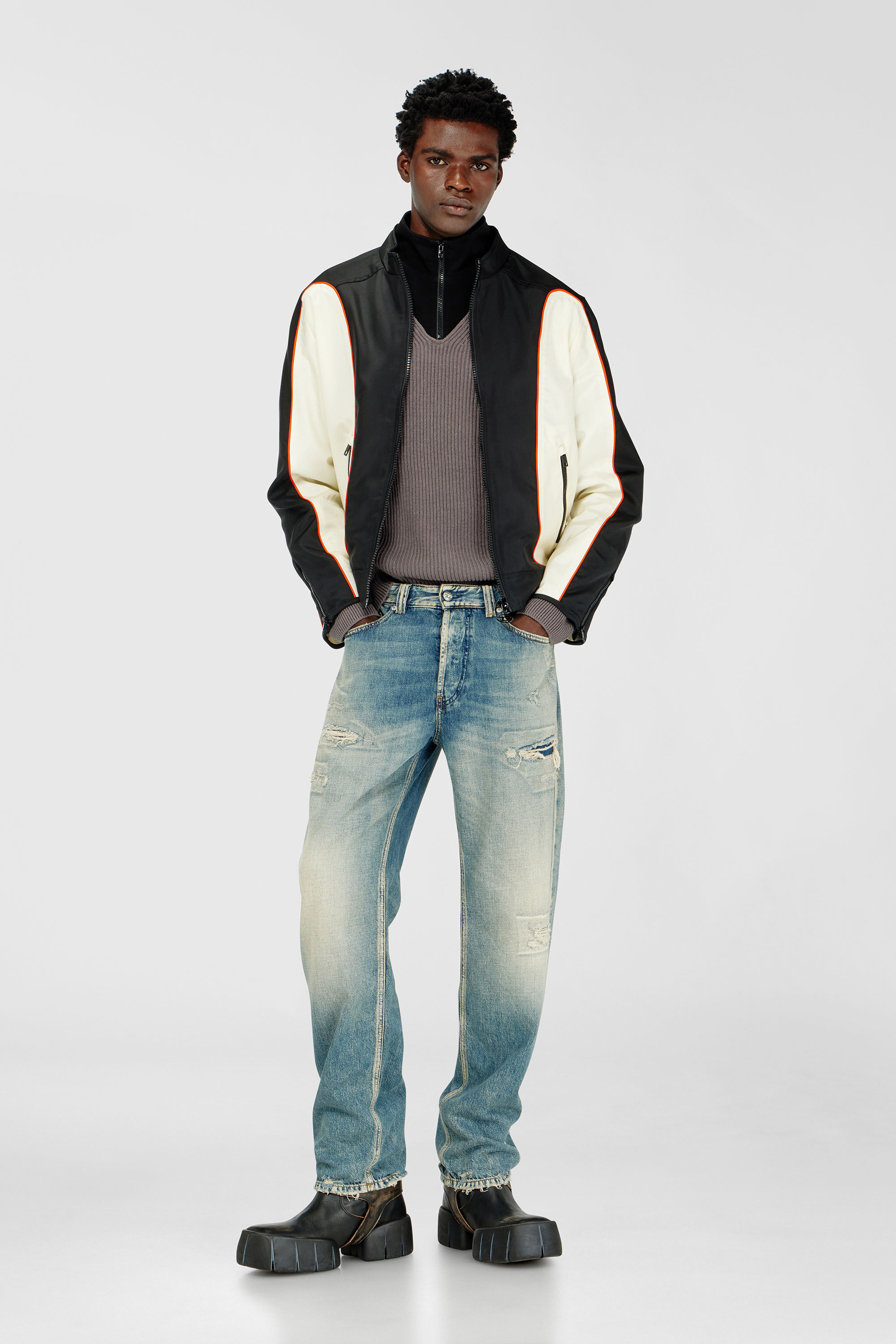 Men's Zip Up Jacket j-blink-wrd | Diesel ®