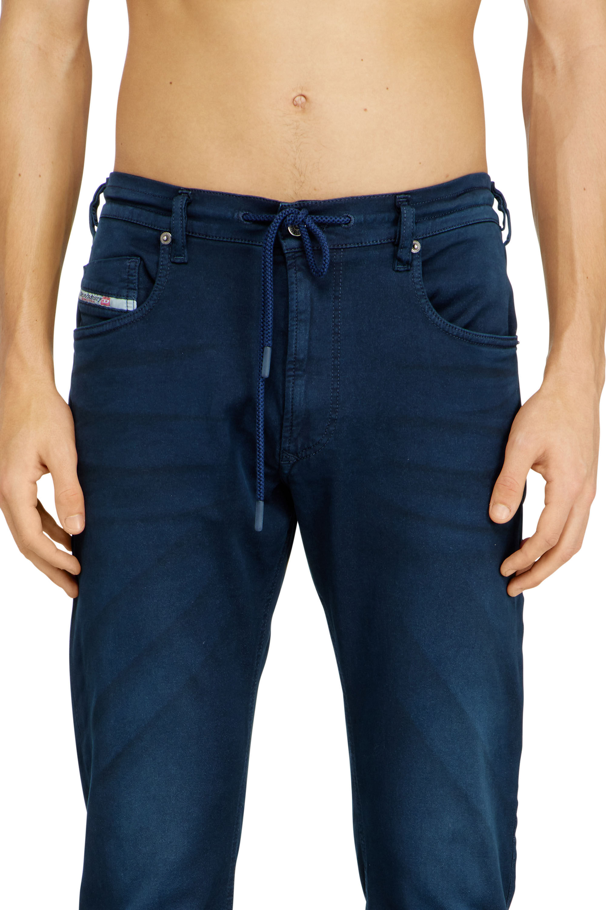 Men's Regular Jeans | Blue | Diesel 2032 D-Krooley Joggjeans®