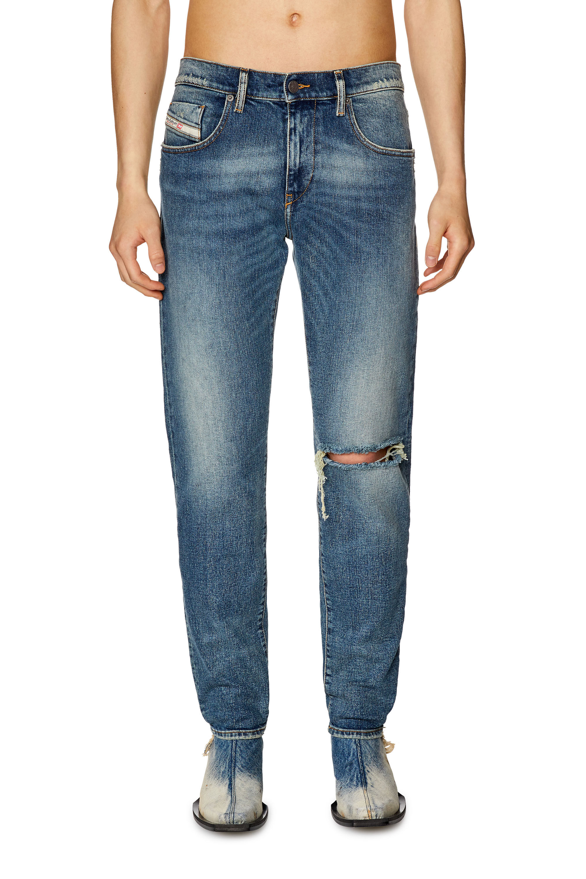 Diesel destroyed jeans clearance