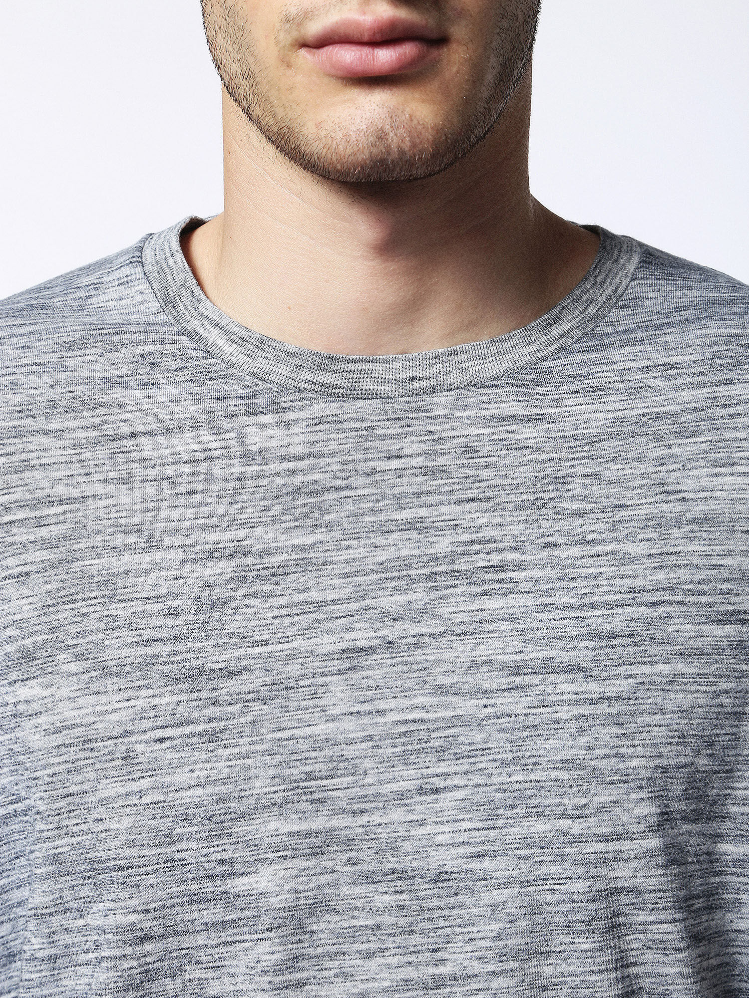 00SN1L0GAOB T-Shirts Man T-SIRIO by Diesel Melange Grey 00SN1L0GAOB T-Shirts Man T-SIRIO by Diesel Melange Grey