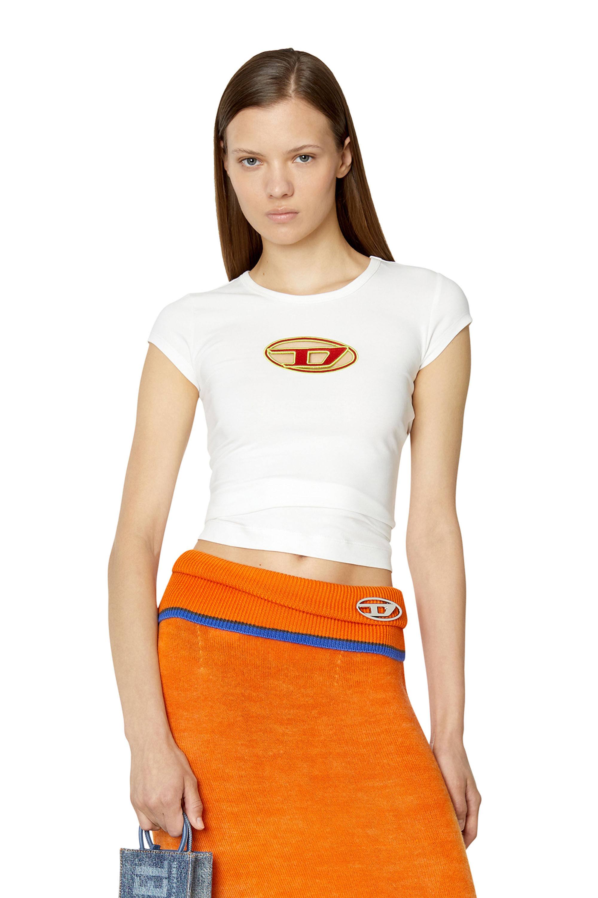 Diesel - T-ANGIE, White - Image 3