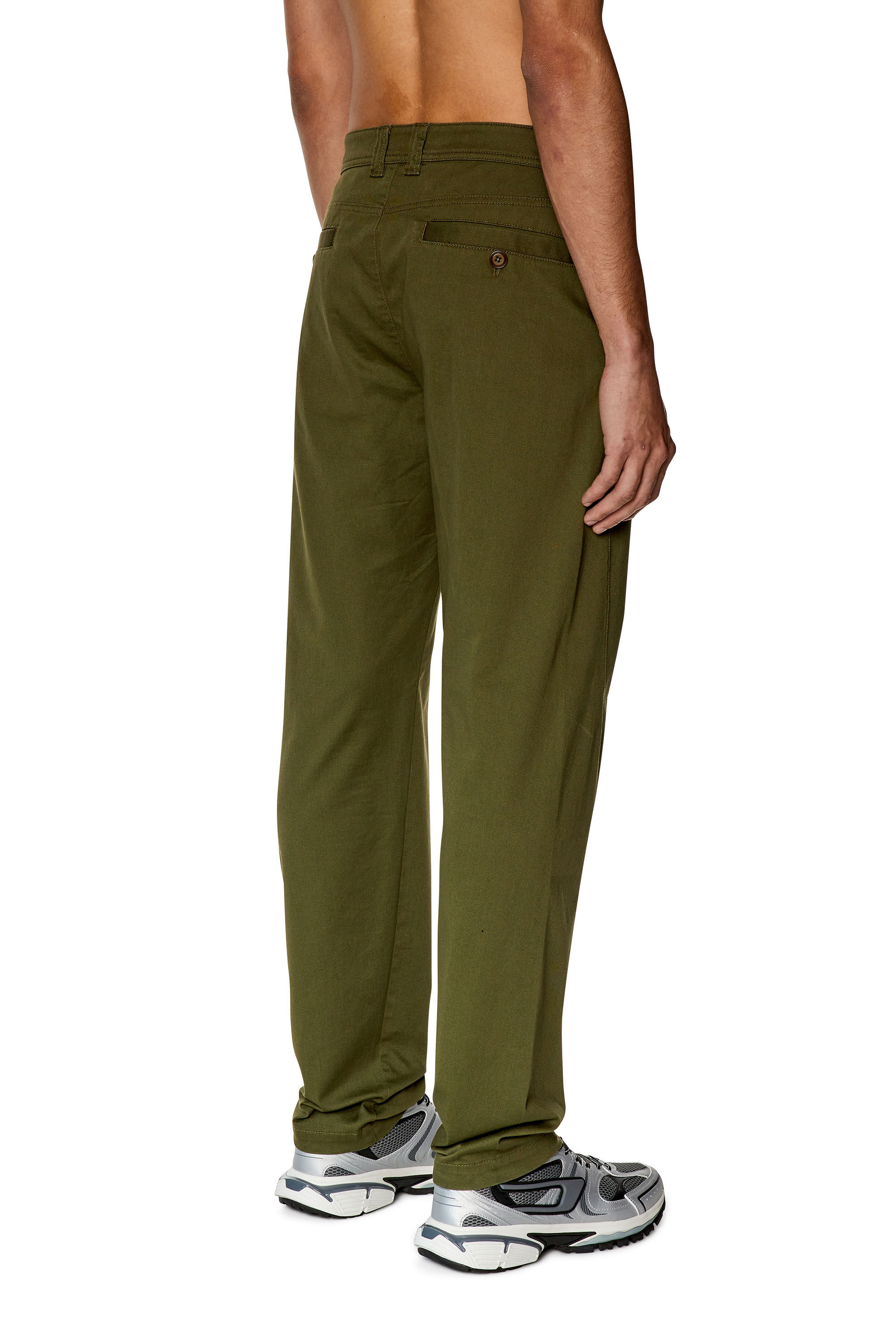 Men s Chino pants in cotton gabardine P DEAN Diesel