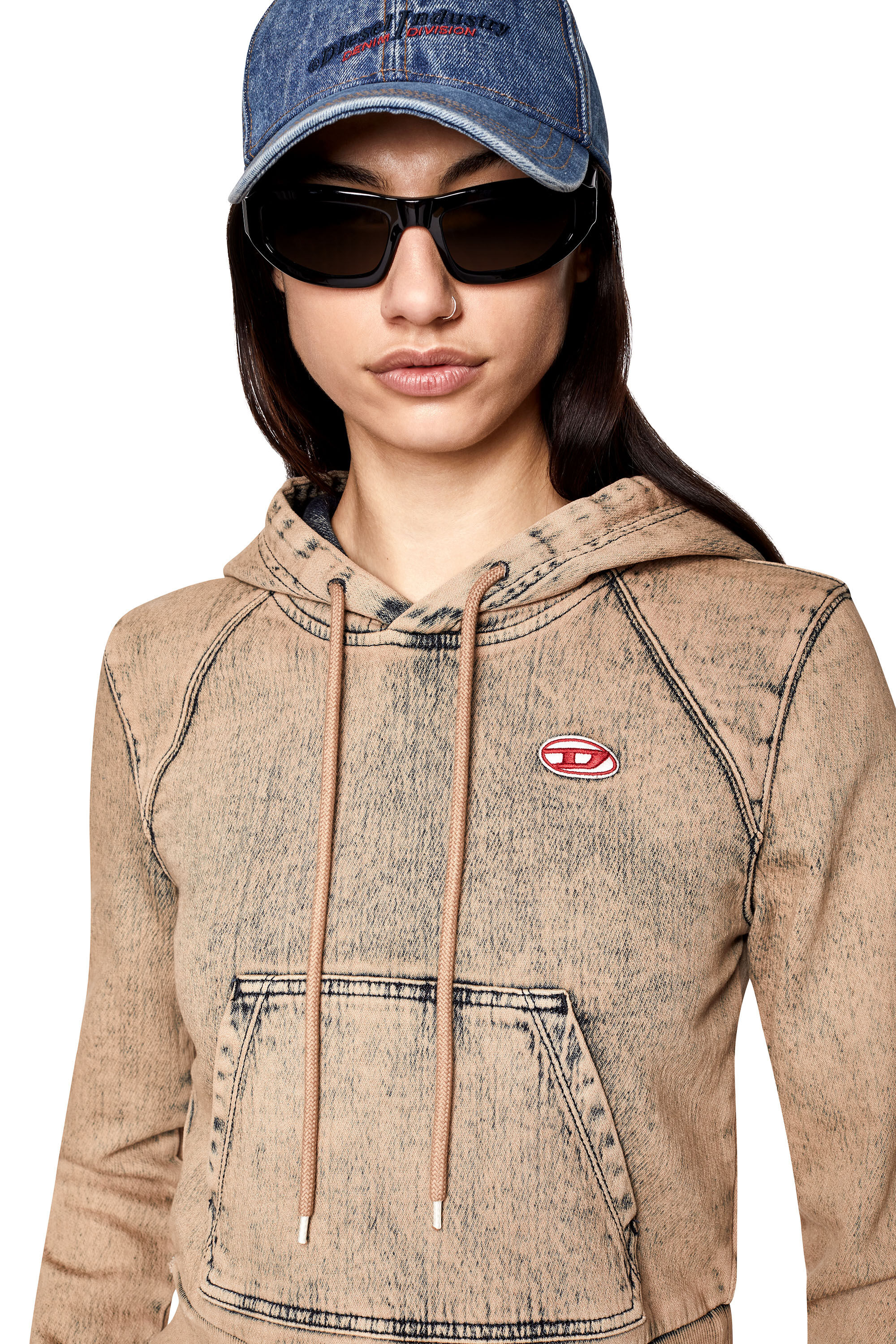 Diesel - D-ANGY-HOOD FS TRACK DENIM,  - Image 5