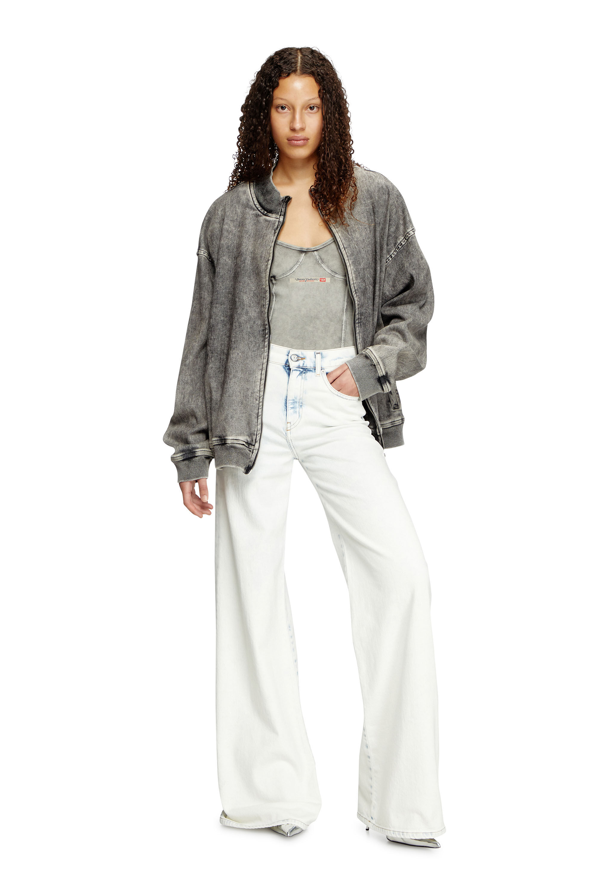 DIESEL :: ジーンズ d-akemi 09l33 Women's Flare Jeans | Light Blue | Diesel 1978 D-Akemi