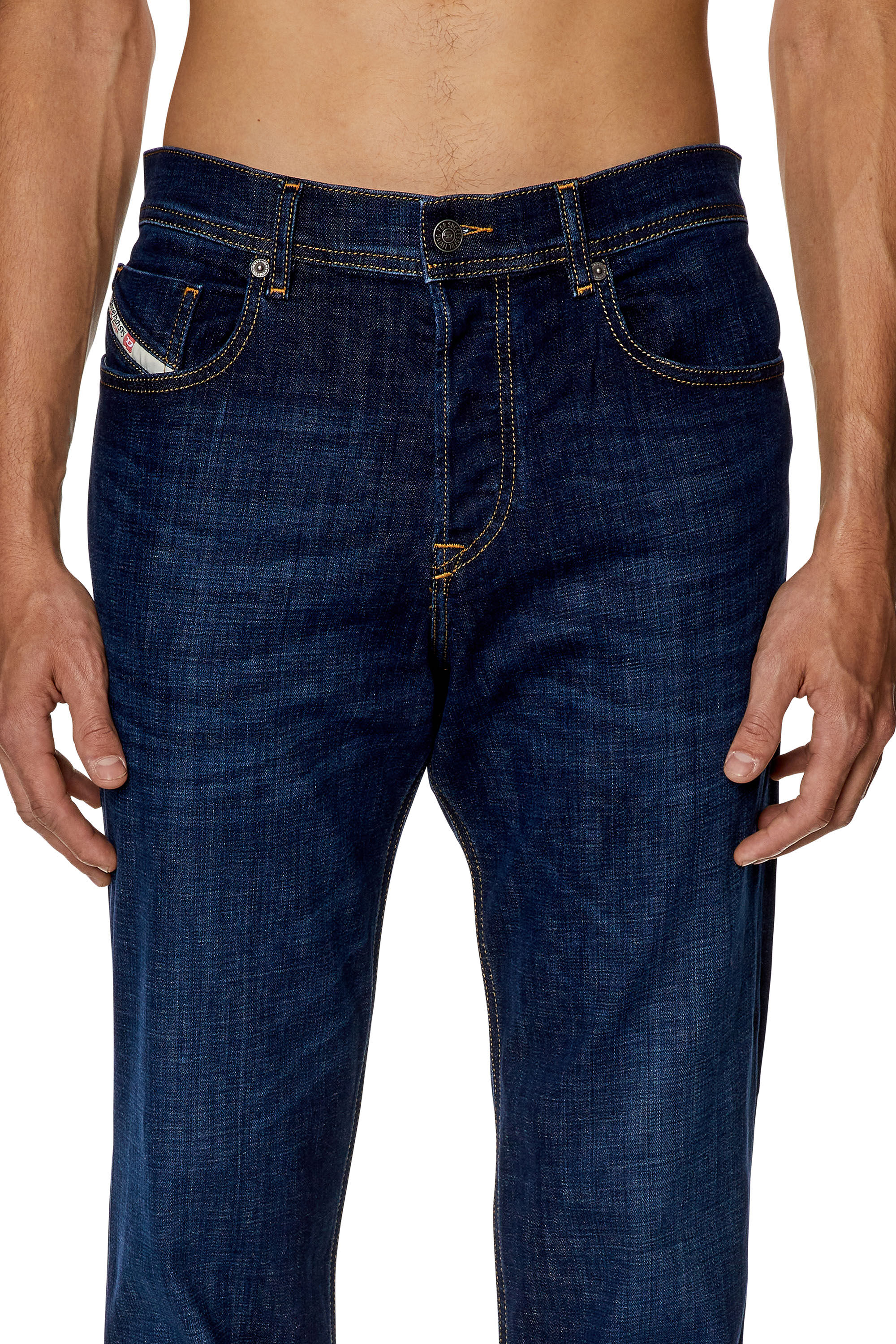 Dark blue diesel jeans discount
