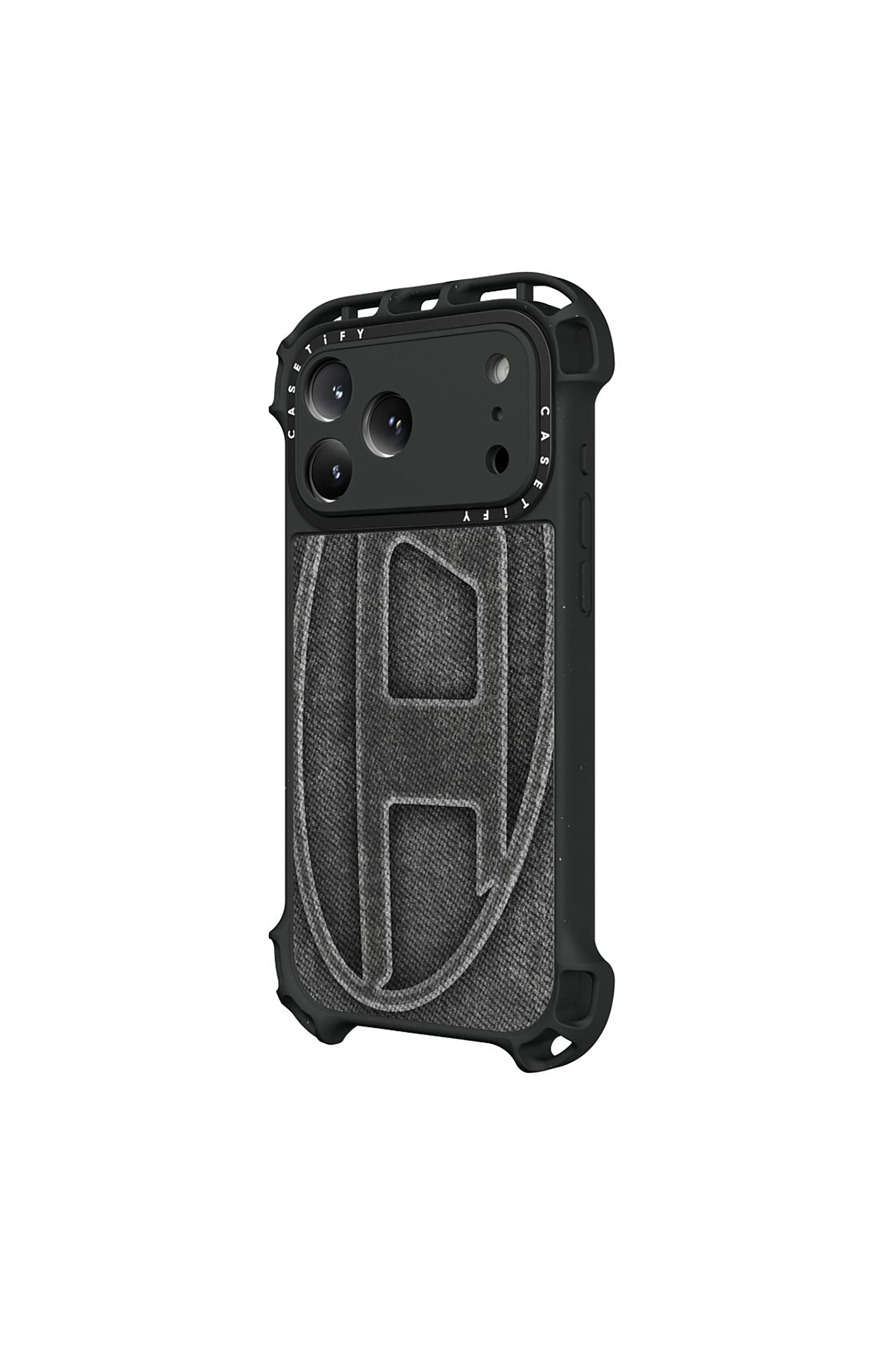 Women's Oval D case for iPhone 17 Pro Max | Black | Diesel