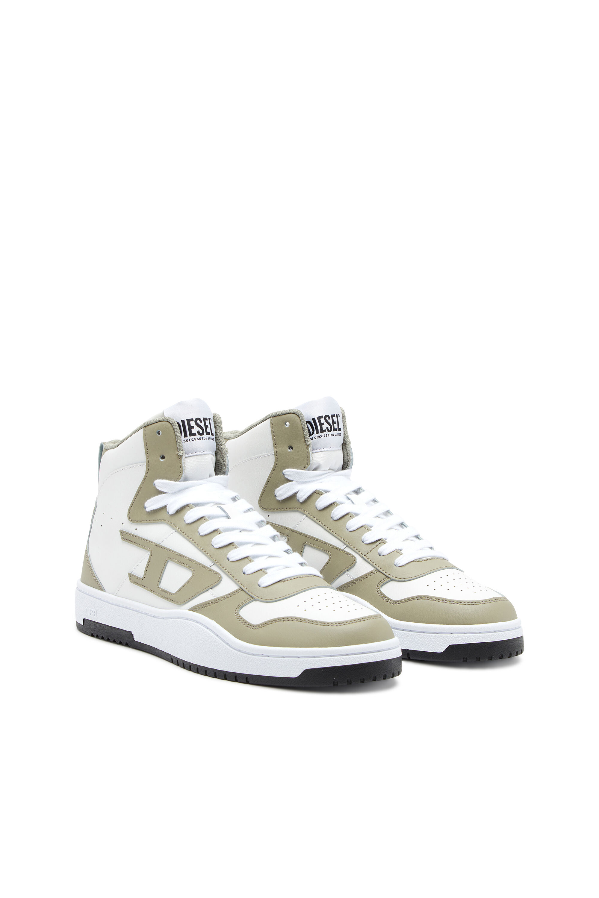 贅沢 | leather in sneakers S-Ukiyo-High-top Men's Multicolor Diesel | 靴