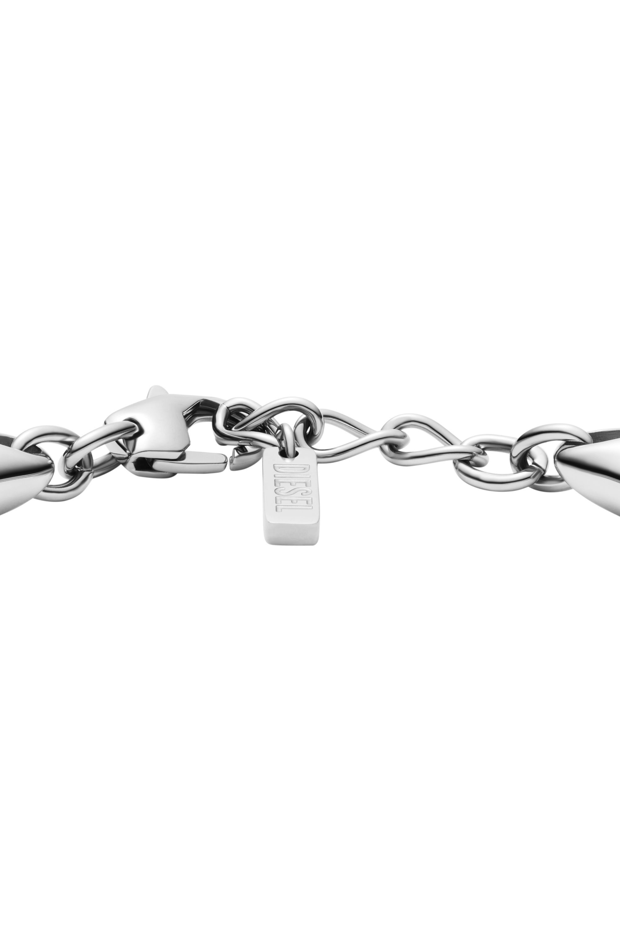 Women's Stainless steel bangle bracelet | Silver | Diesel
