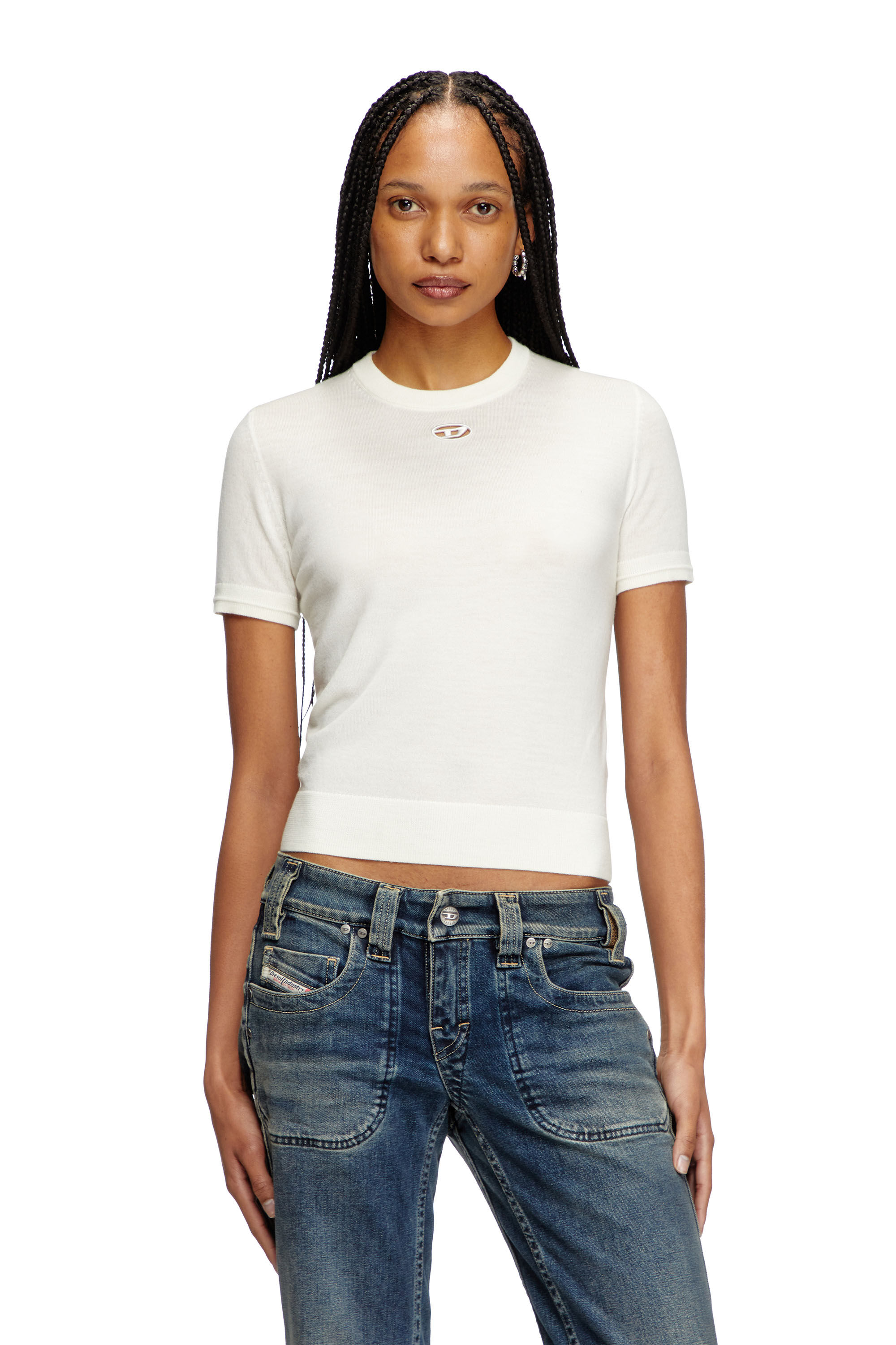 Womens short sleeve jumper cheap